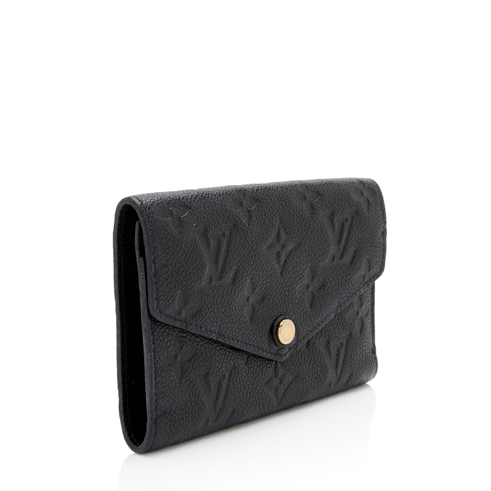 Louis Vuitton Monogram Empreinte Compact Curieuse Wallet