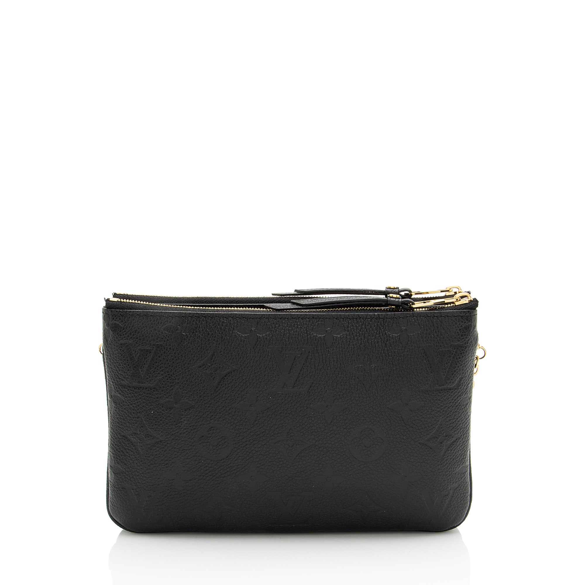 Louis Vuitton Monogram Empreinte Double Zip Pochette