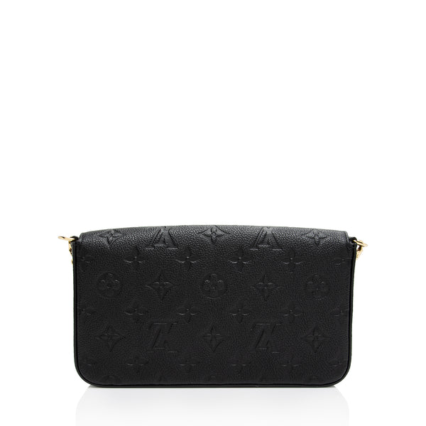 Louis Vuitton Felicie Monogram Empreinte Pochette Crossbody Bag