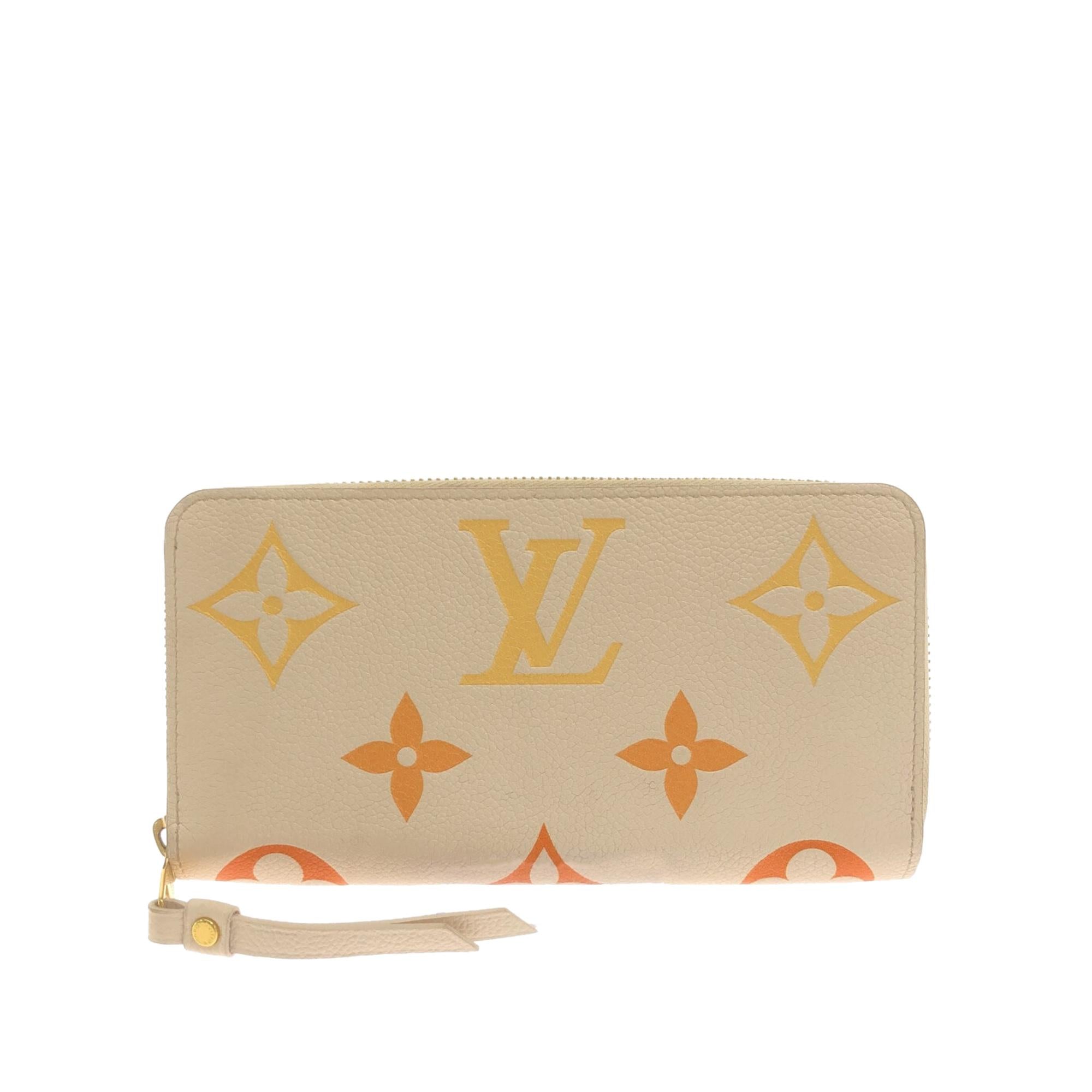 Louis Vuitton Monogram Empreinte Gradient Zippy Wallet (SHG-KcpV9O)
