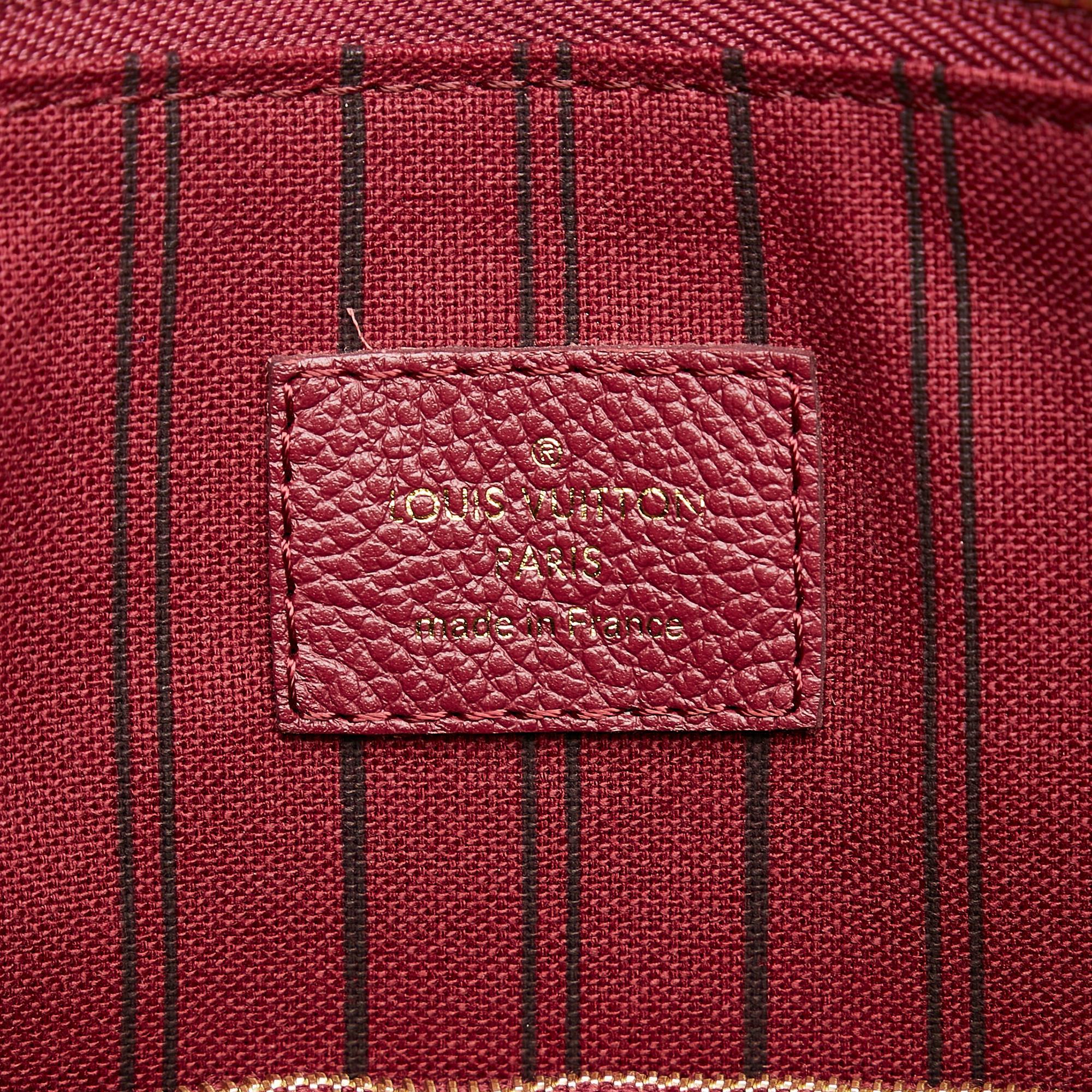 Louis Vuitton Monogram Empreinte Lumineuse PM (SHG-32591)