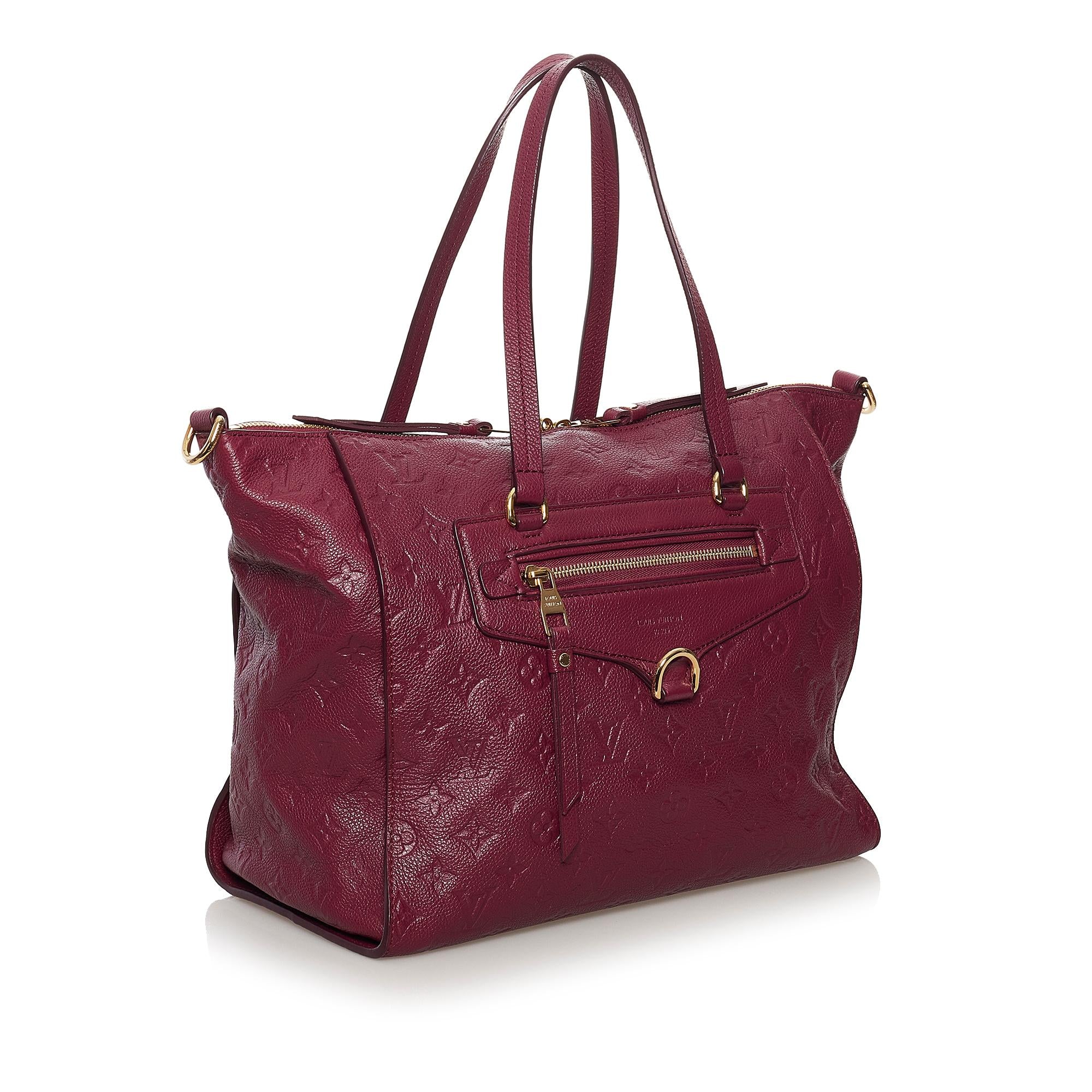 Louis Vuitton Monogram Empreinte Lumineuse PM (SHG-32591)