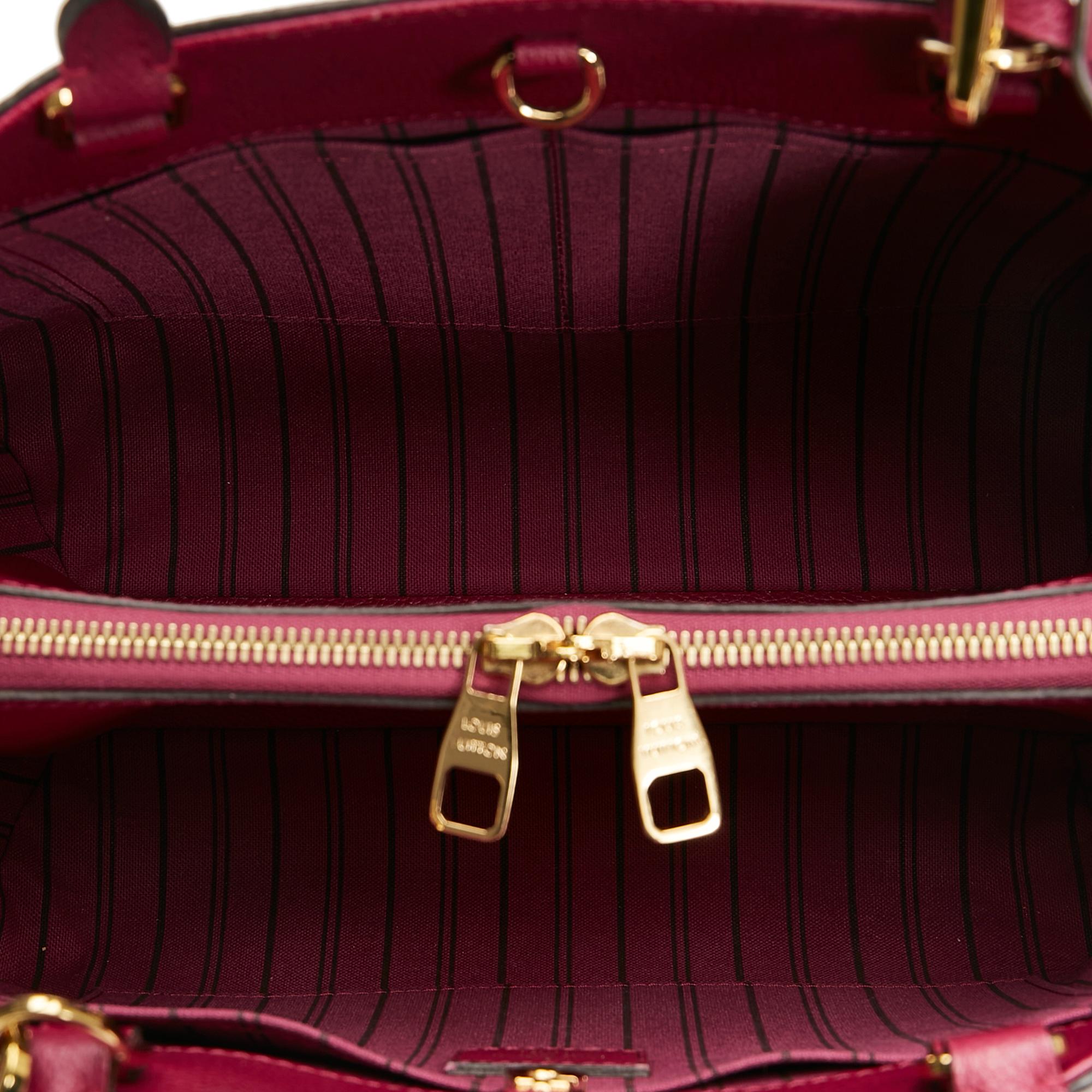 Louis Vuitton Monogram Empreinte Montaigne BB (SHG-37910)