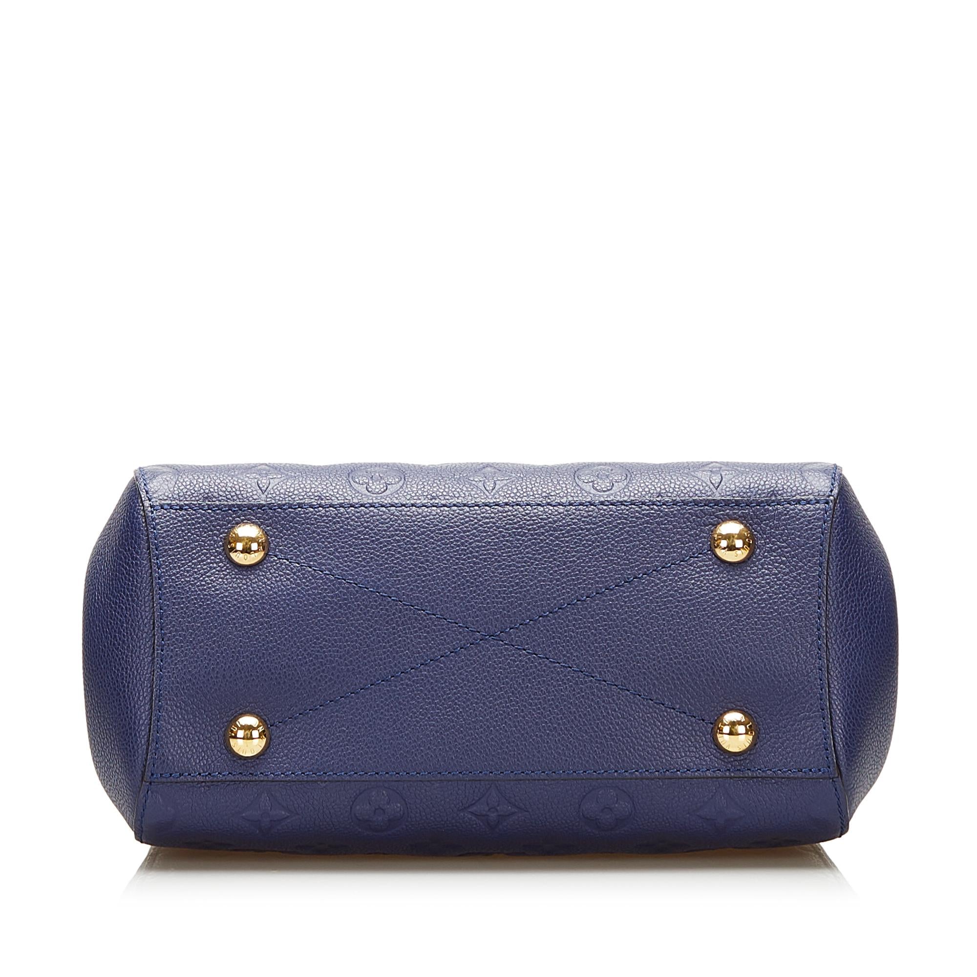 Louis Vuitton Monogram Empreinte Montaigne BB (SHG-37961)