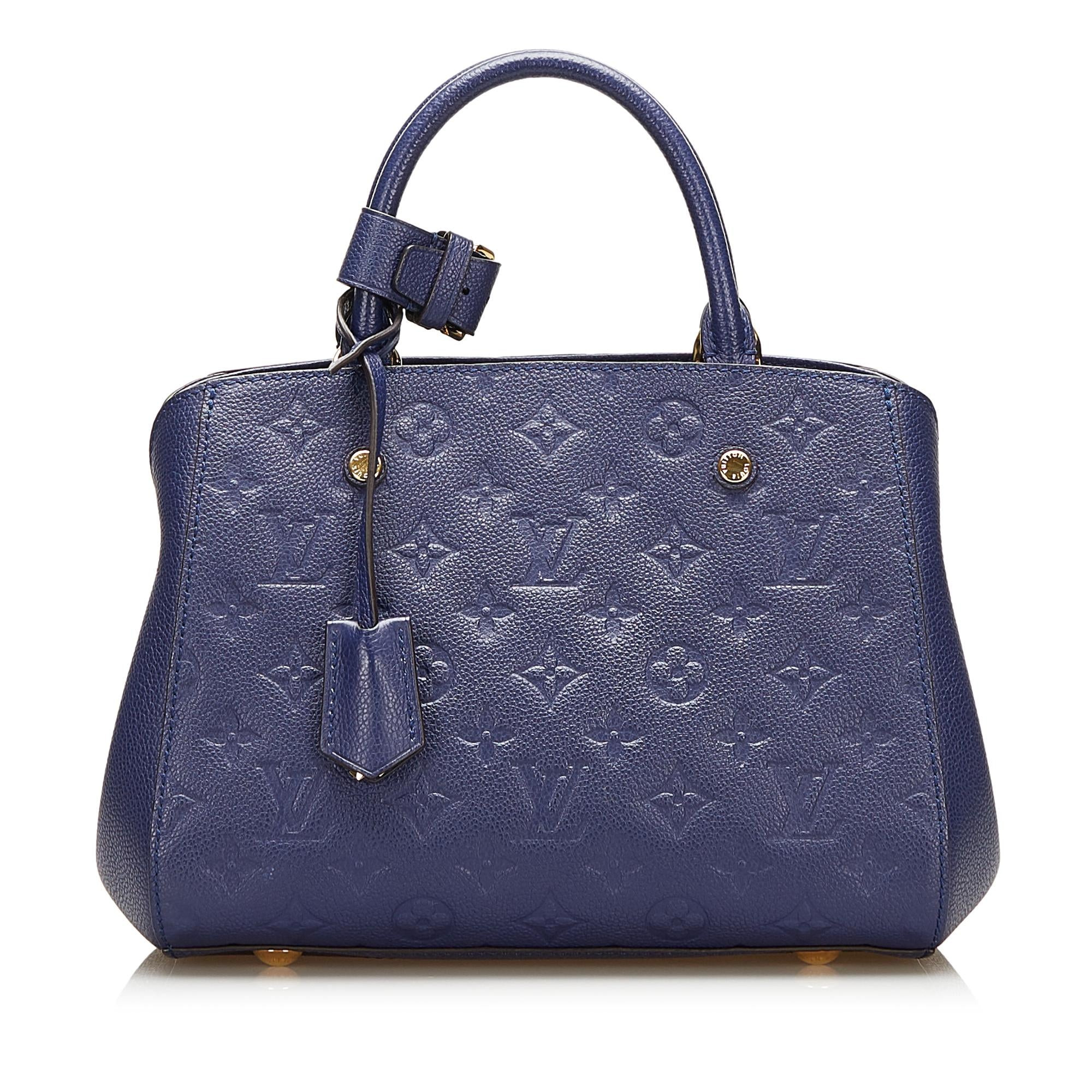 Louis Vuitton Monogram Empreinte Montaigne BB (SHG-37961)