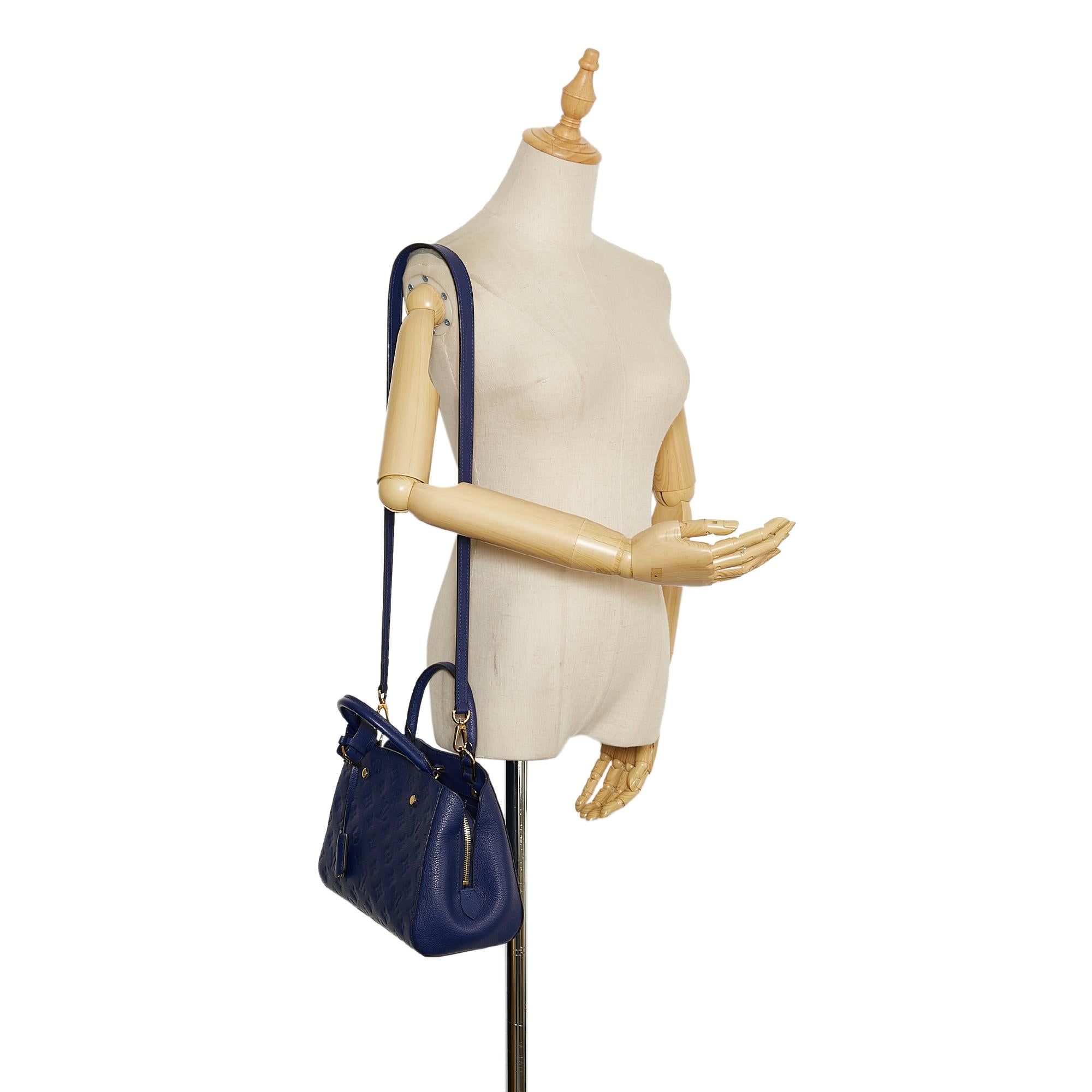 Louis Vuitton Monogram Empreinte Montaigne BB (SHG-37961)