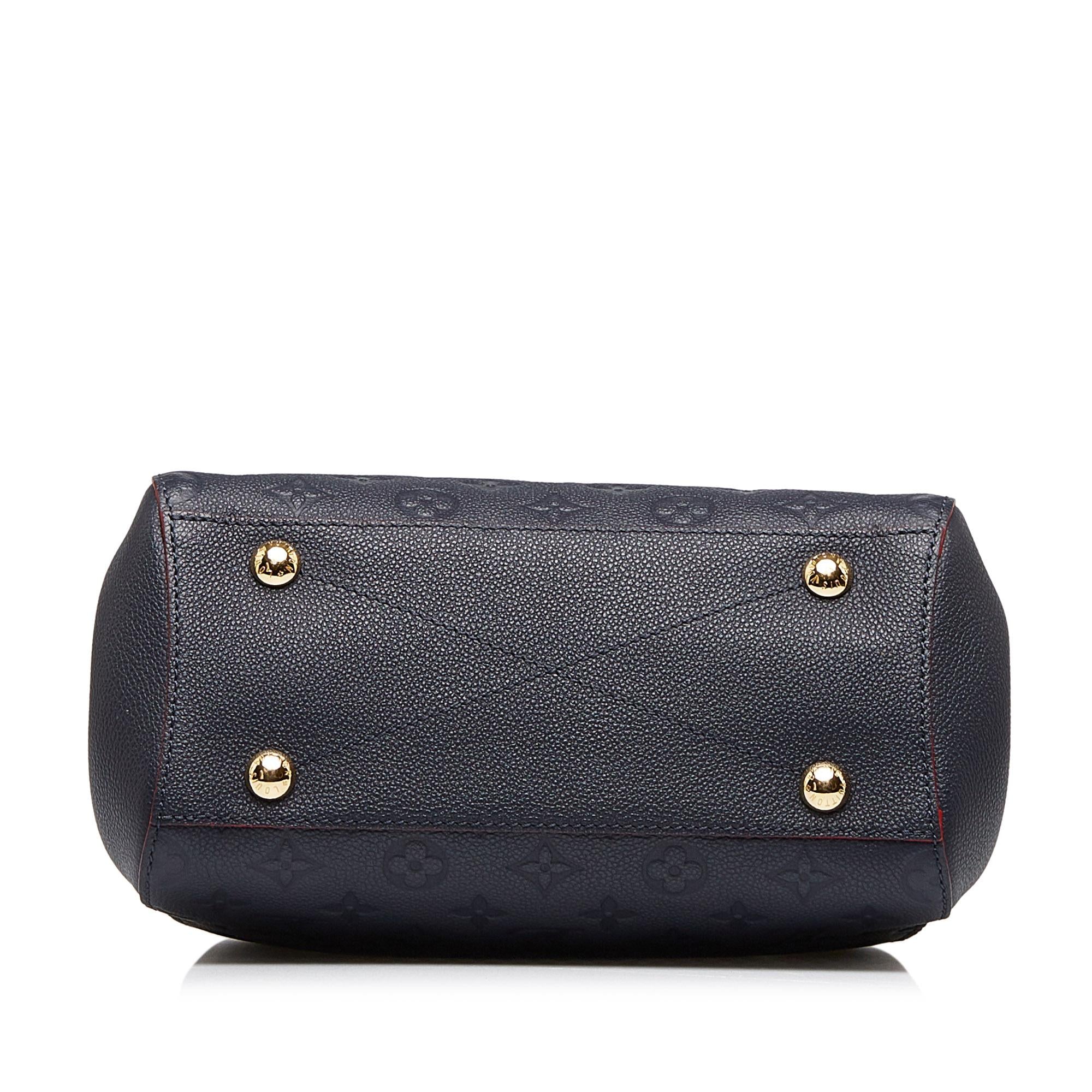 Louis Vuitton Monogram Empreinte Montaigne BB (SHG-PMDepg)