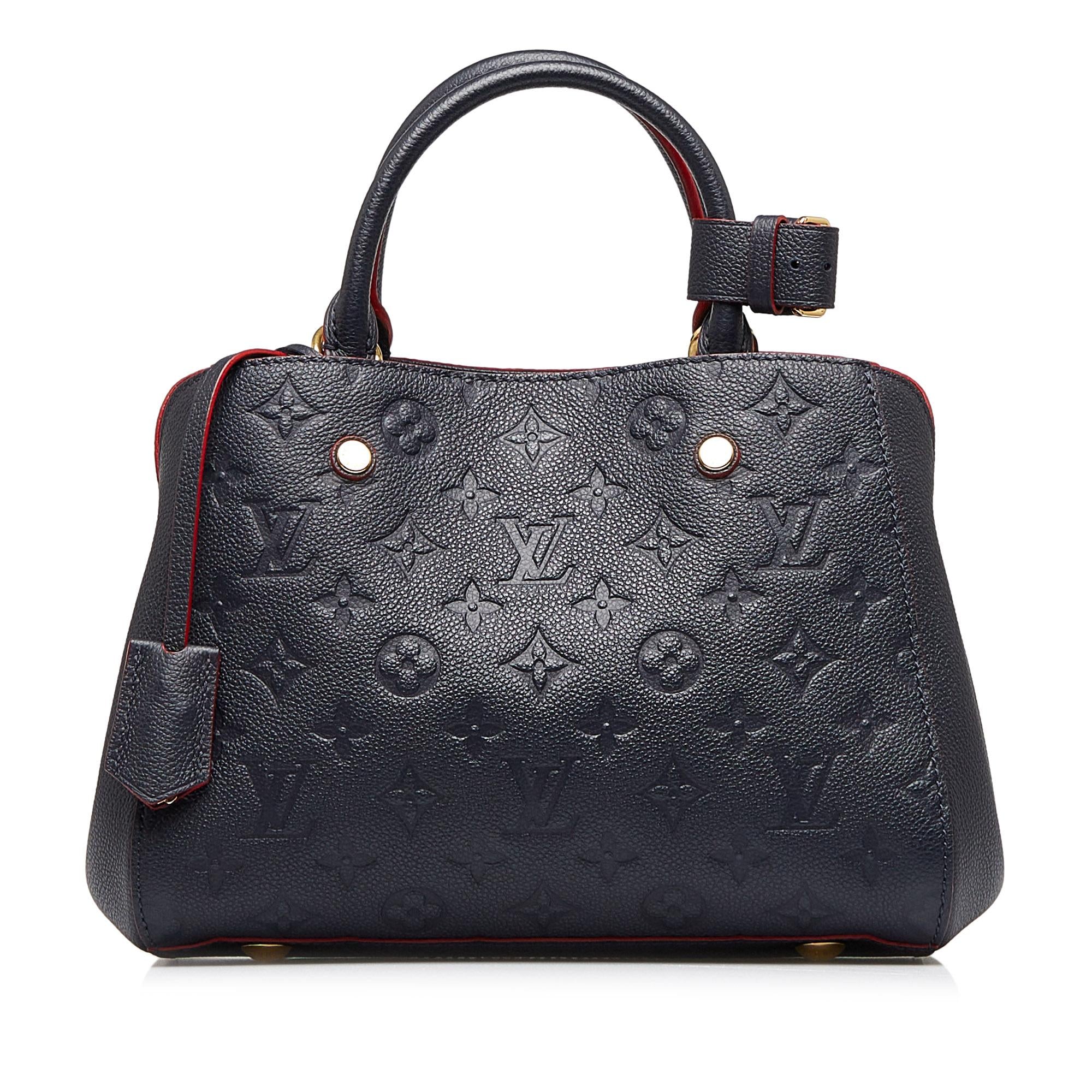 Louis Vuitton Monogram Empreinte Montaigne BB (SHG-PMDepg)