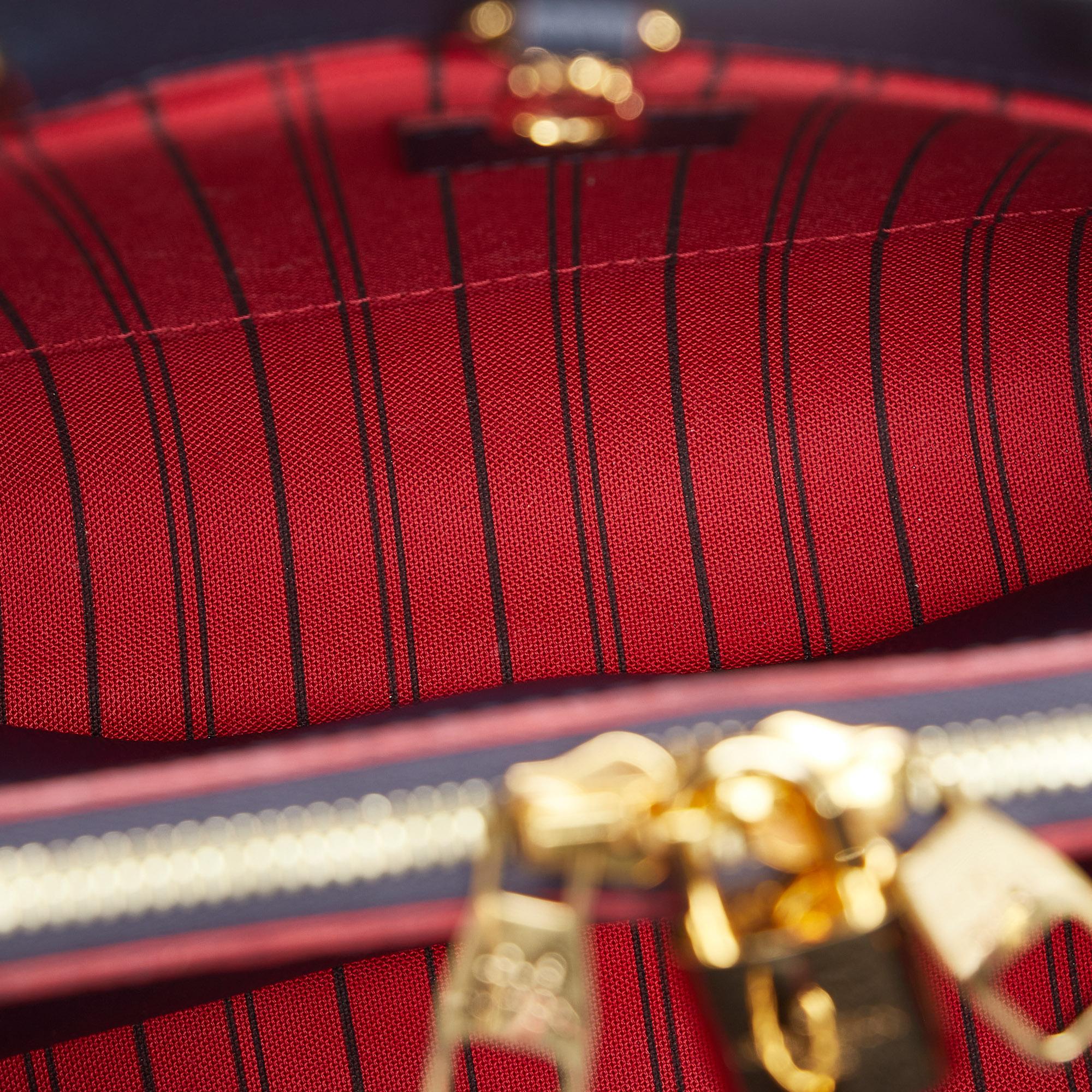 Louis Vuitton Monogram Empreinte Montaigne BB (SHG-PMDepg)