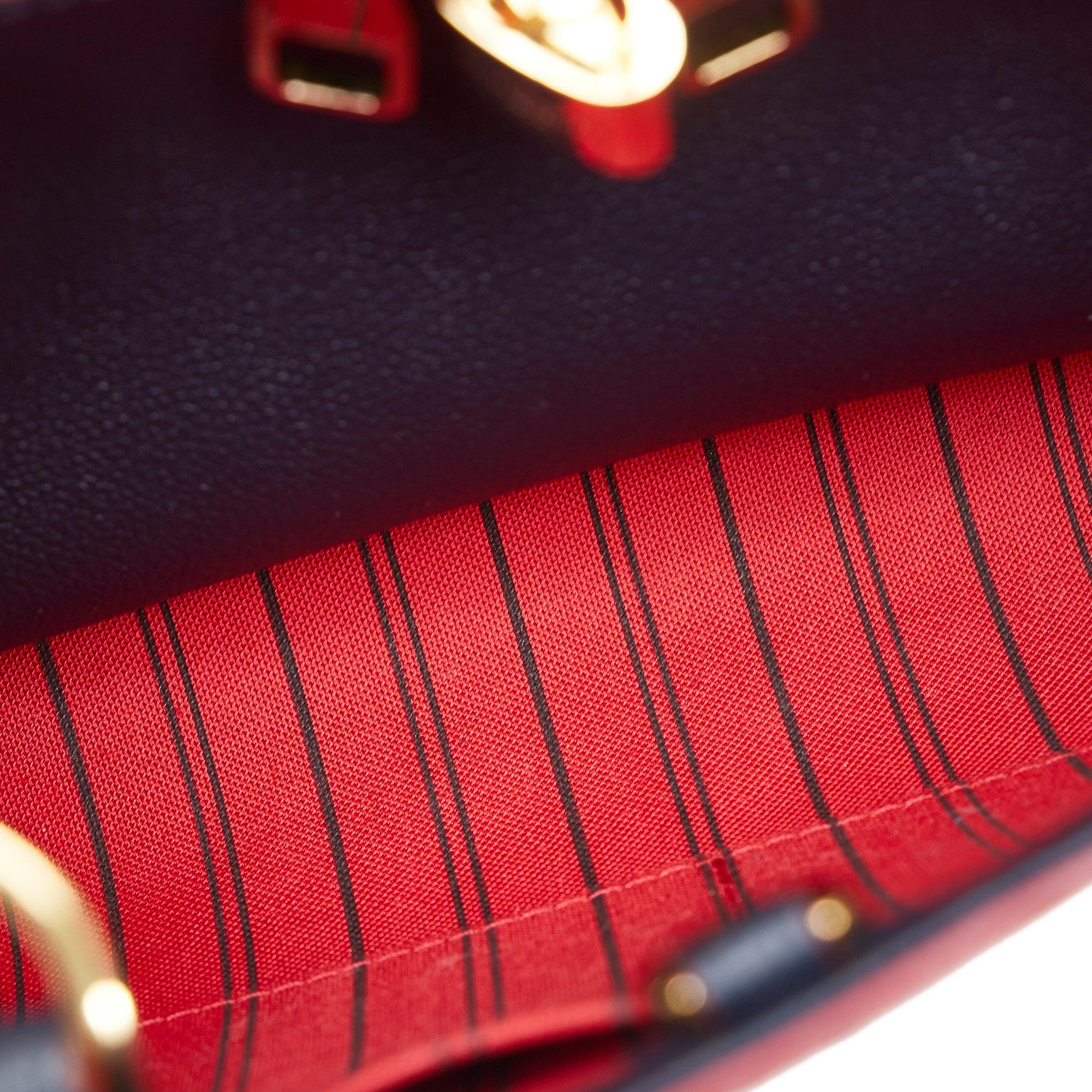 Louis Vuitton Monogram Empreinte Montaigne BB (SHG-PMDepg)