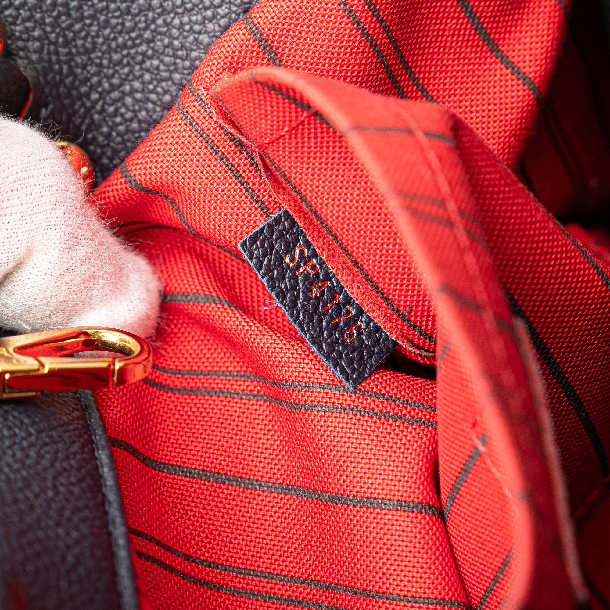 Louis Vuitton Monogram Empreinte Montaigne BB (SHG-7jDgDU)