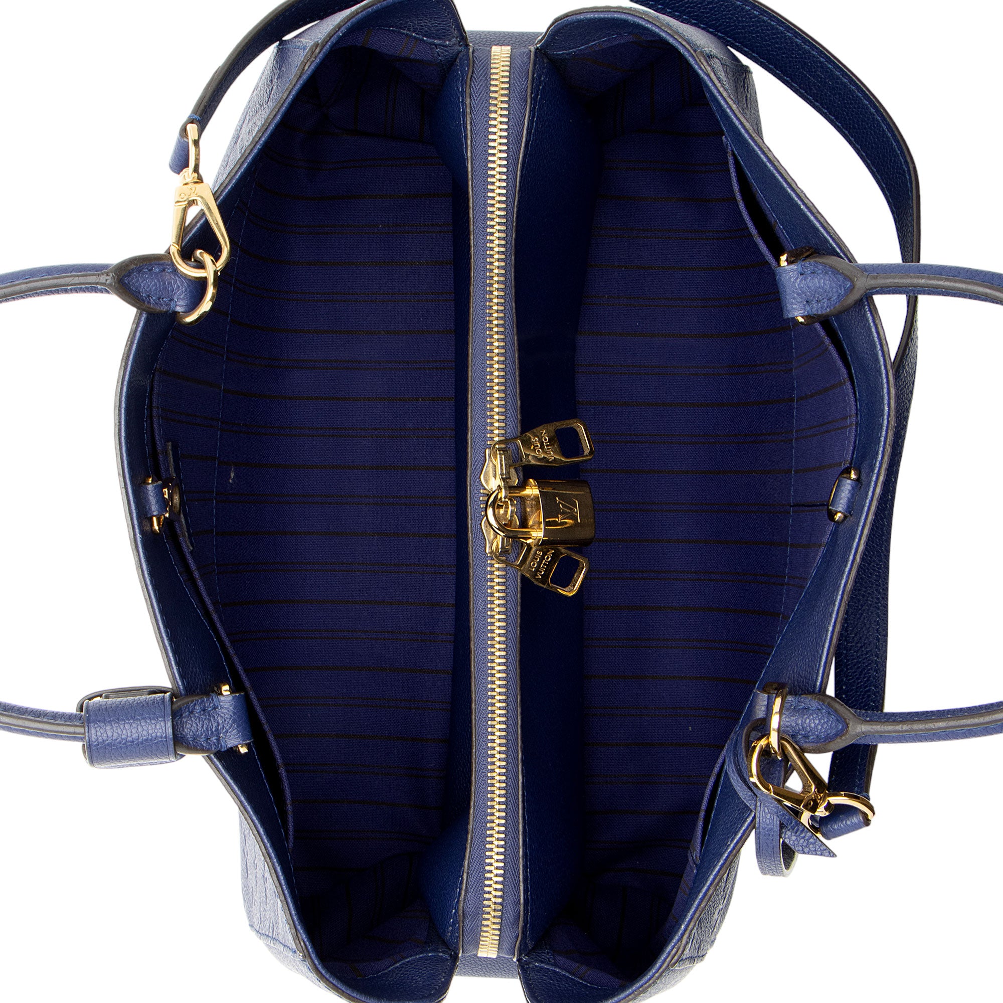 Louis Vuitton Monogram Empreinte Montaigne GM Satchel