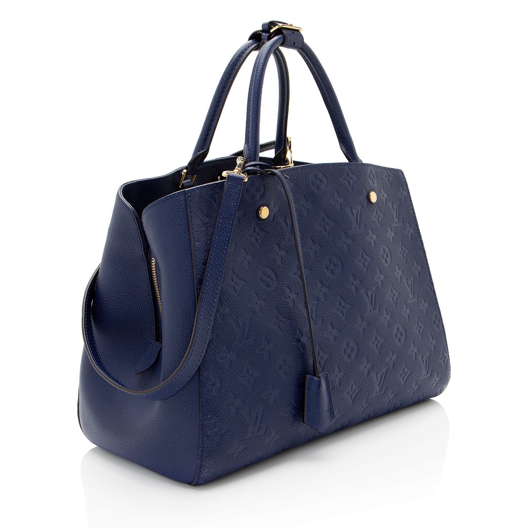 Louis Vuitton Monogram Empreinte Montaigne GM Satchel