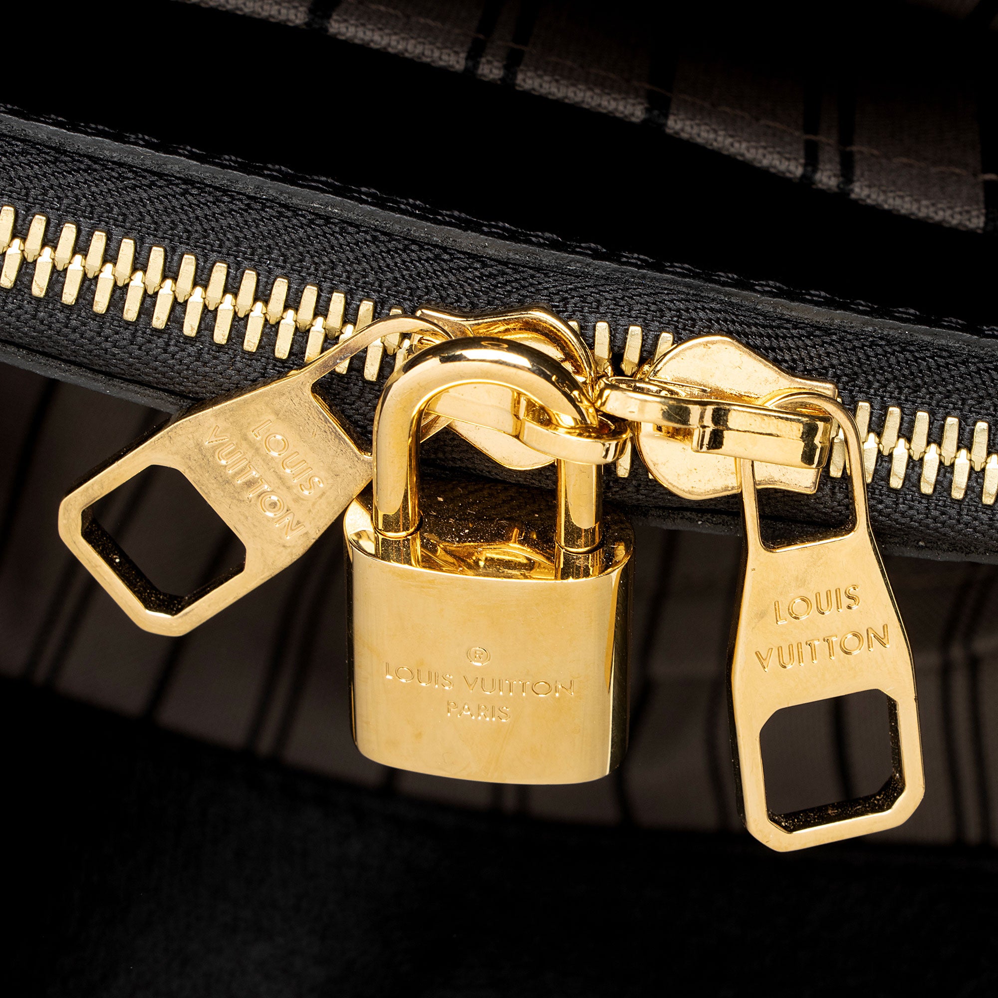 Louis Vuitton Monogram Empreinte Montaigne GM Satchel