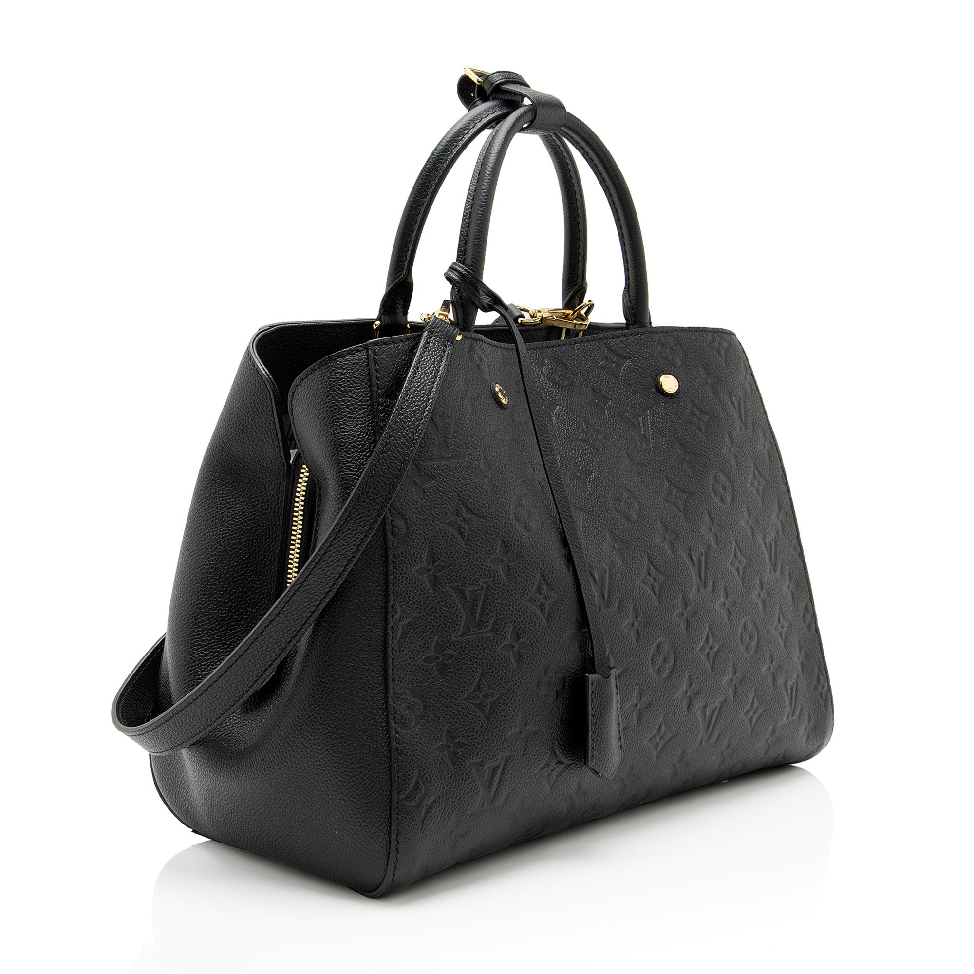 Louis Vuitton Monogram Empreinte Montaigne GM Satchel