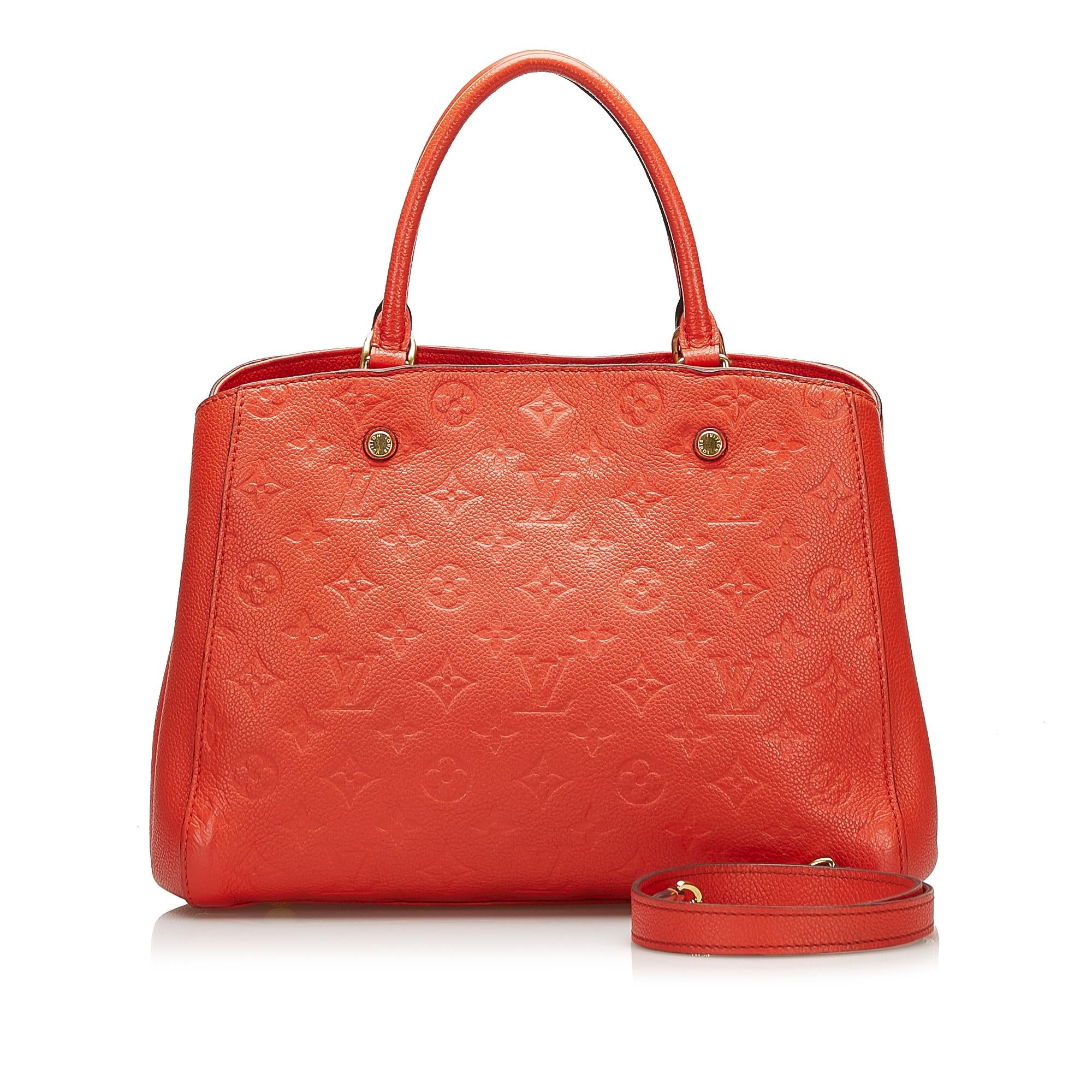 Louis Vuitton Monogram Empreinte Montaigne MM (SHG-37007)