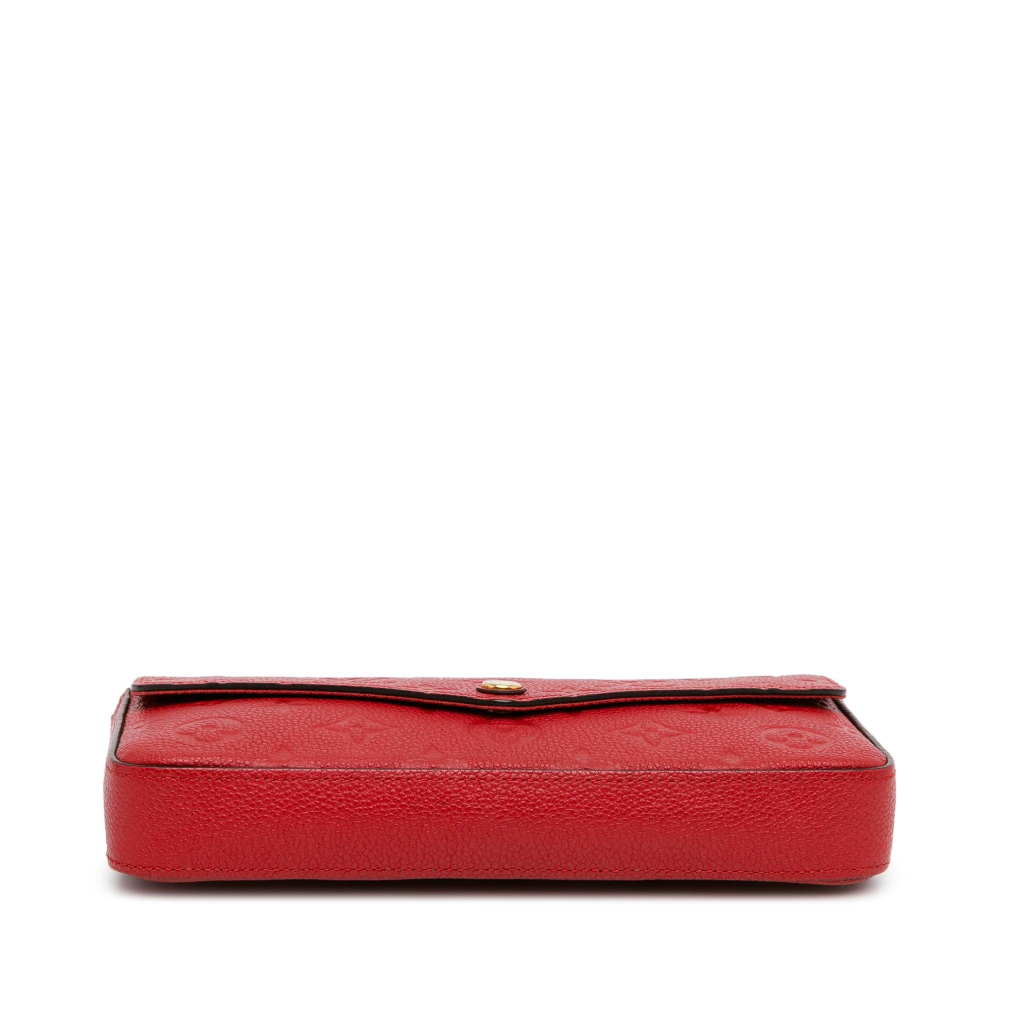 Louis Vuitton Monogram Empreinte Pochette Felicie (SHG-ch1ney)