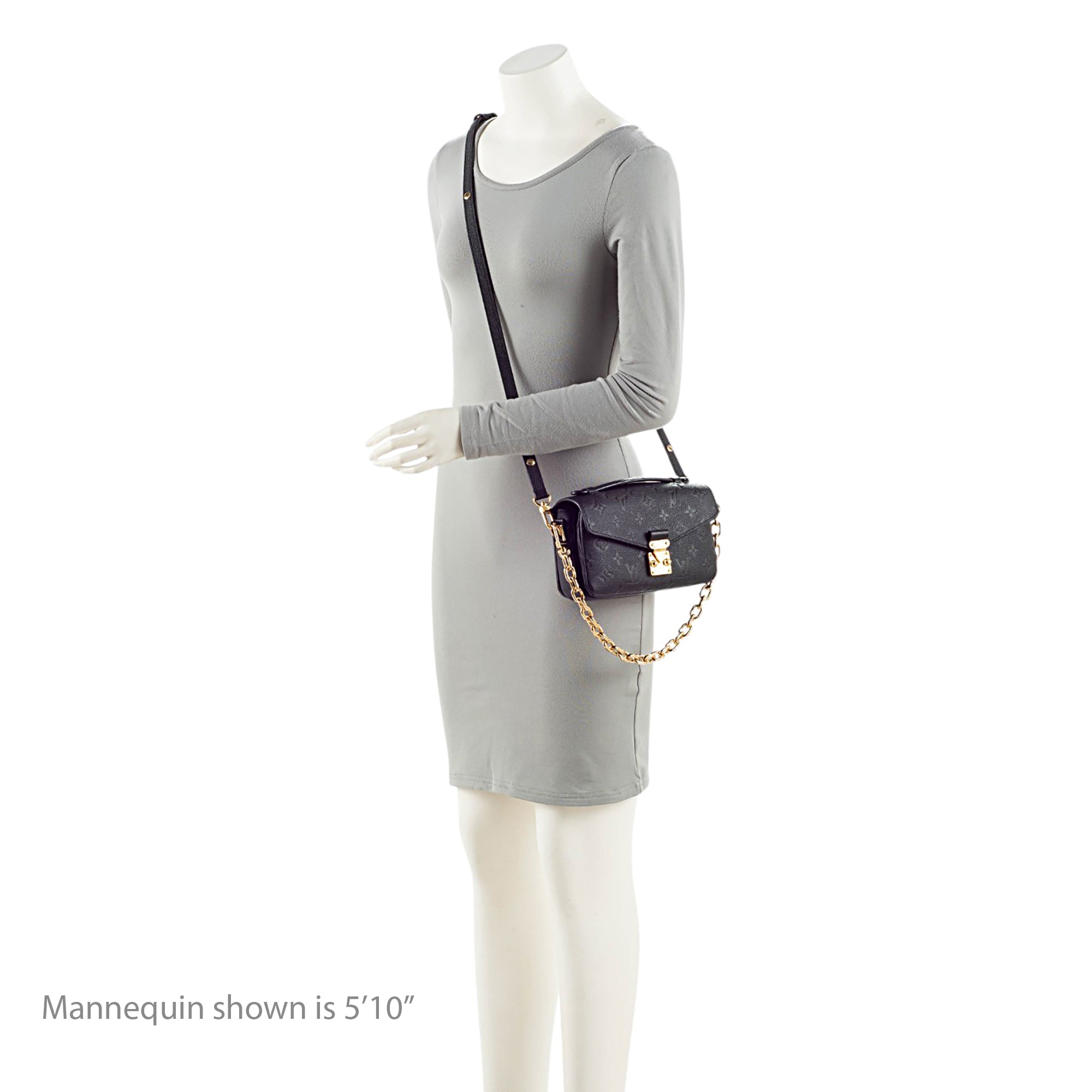 Louis Vuitton Monogram Empreinte Pochette Metis E/W Shoulder Bag