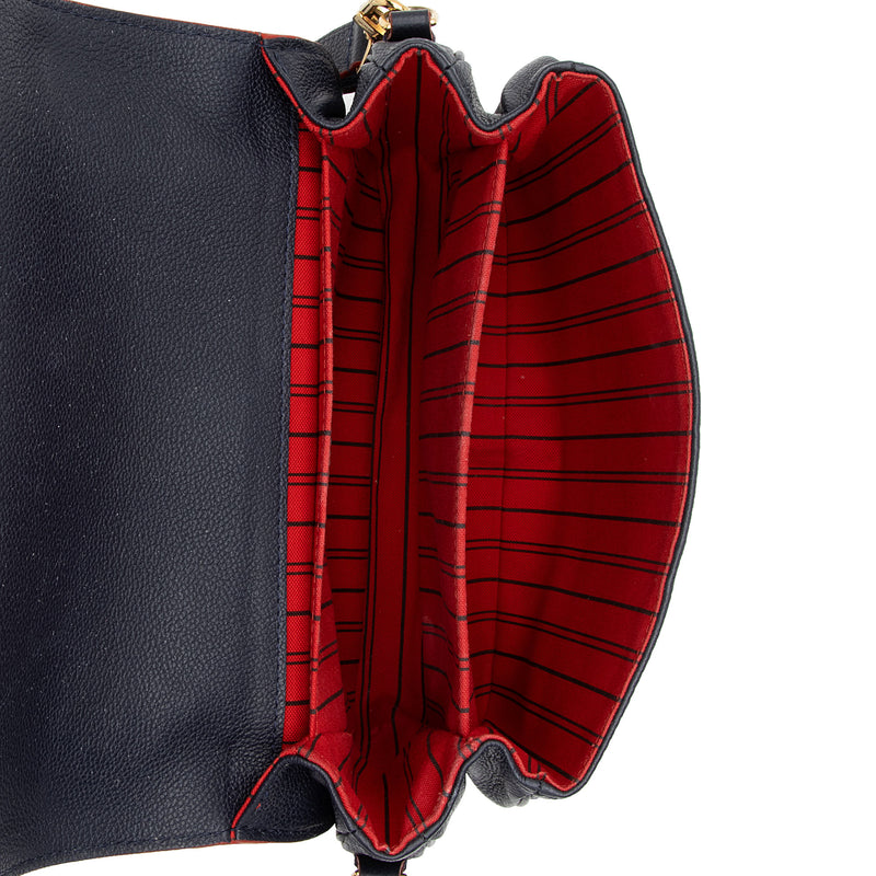 Louis Vuitton Monogram Empreinte Pochette Metis Shoulder Bag (SHF-AU9x8d)