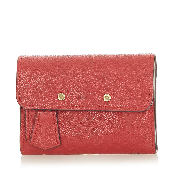 Louis Vuitton Wallet Portefeuille LV Pont Neuf Black Pink Gold LV Circle  M69175