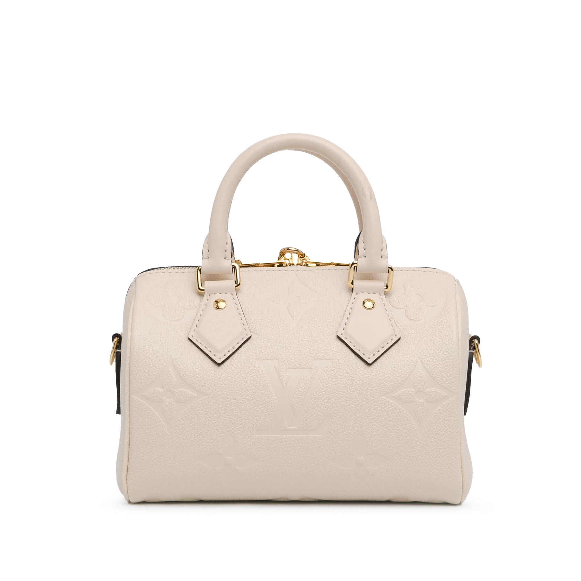 Louis Vuitton Monogram Empreinte Speedy Bandouliere 20 (SHG-8SjubU)