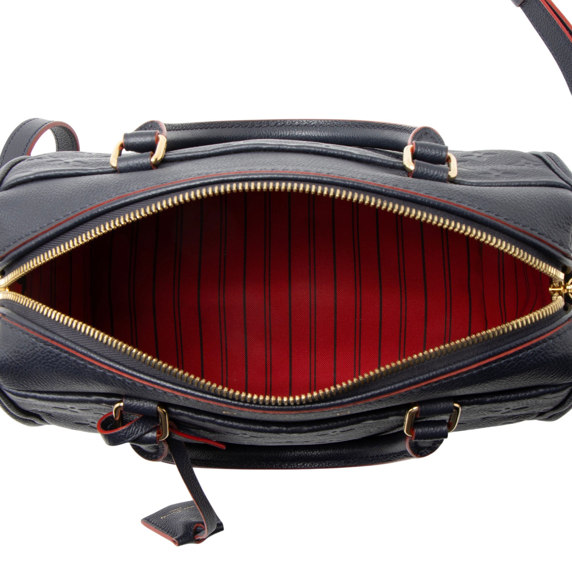 Louis Vuitton Monogram Empreinte Speedy Bandouliere 25 Satchel