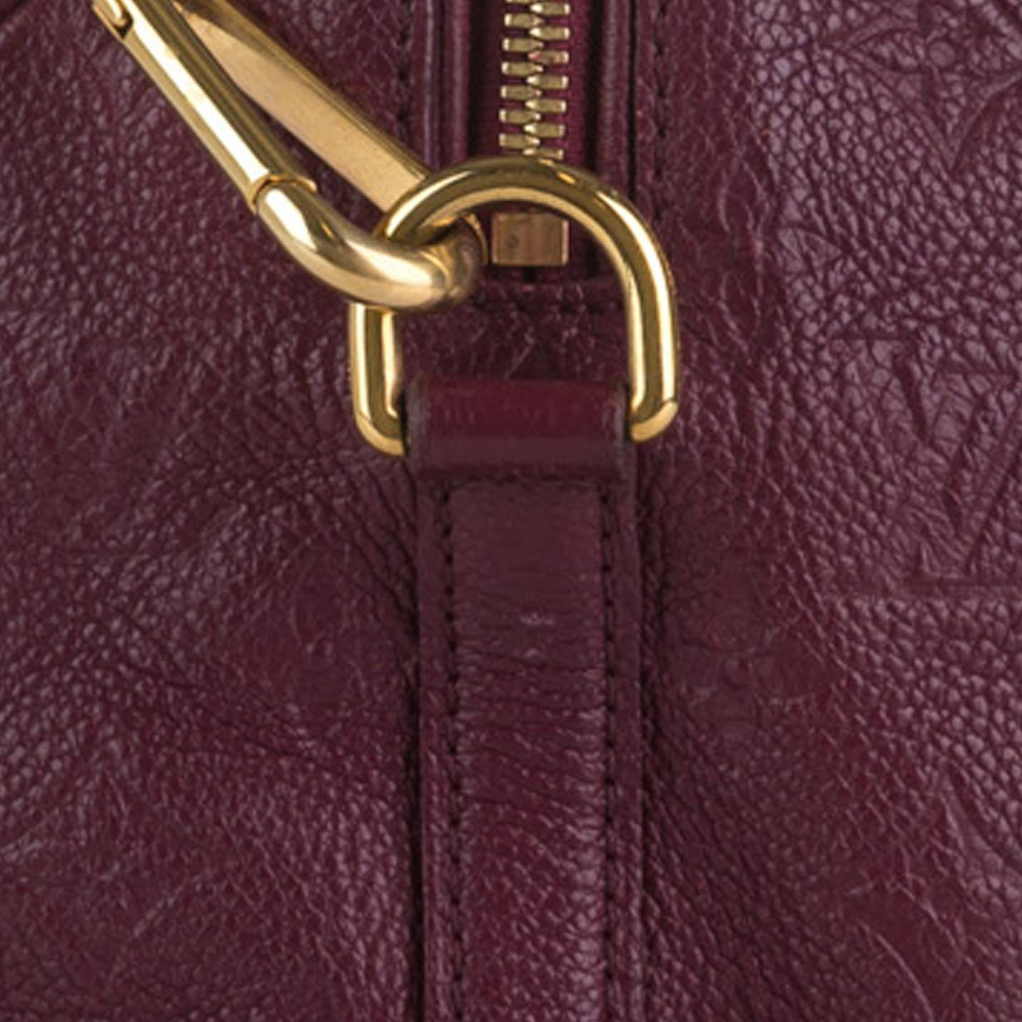 Louis Vuitton Monogram Empreinte Speedy Bandouliere 25 (SHG-YCeBdI)