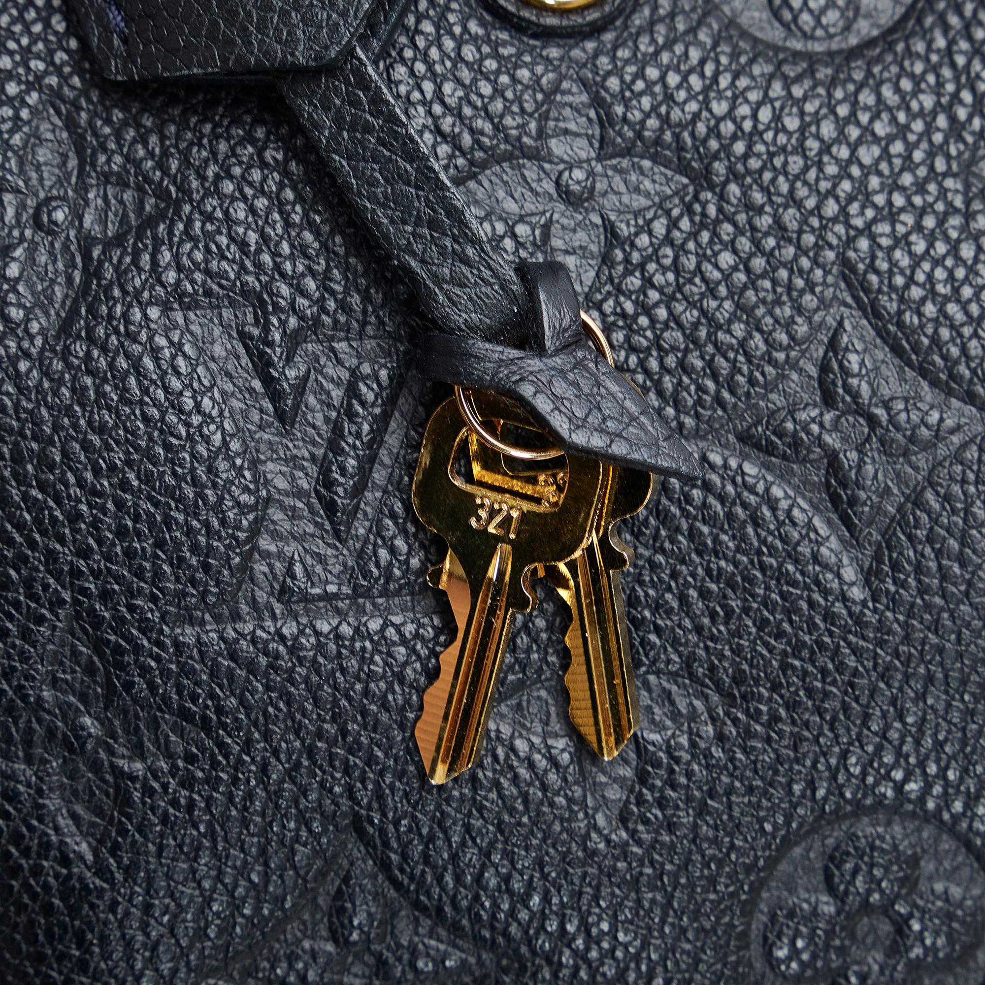 Louis Vuitton Monogram Empreinte Speedy Bandouliere 25 (SHG-edhay8)