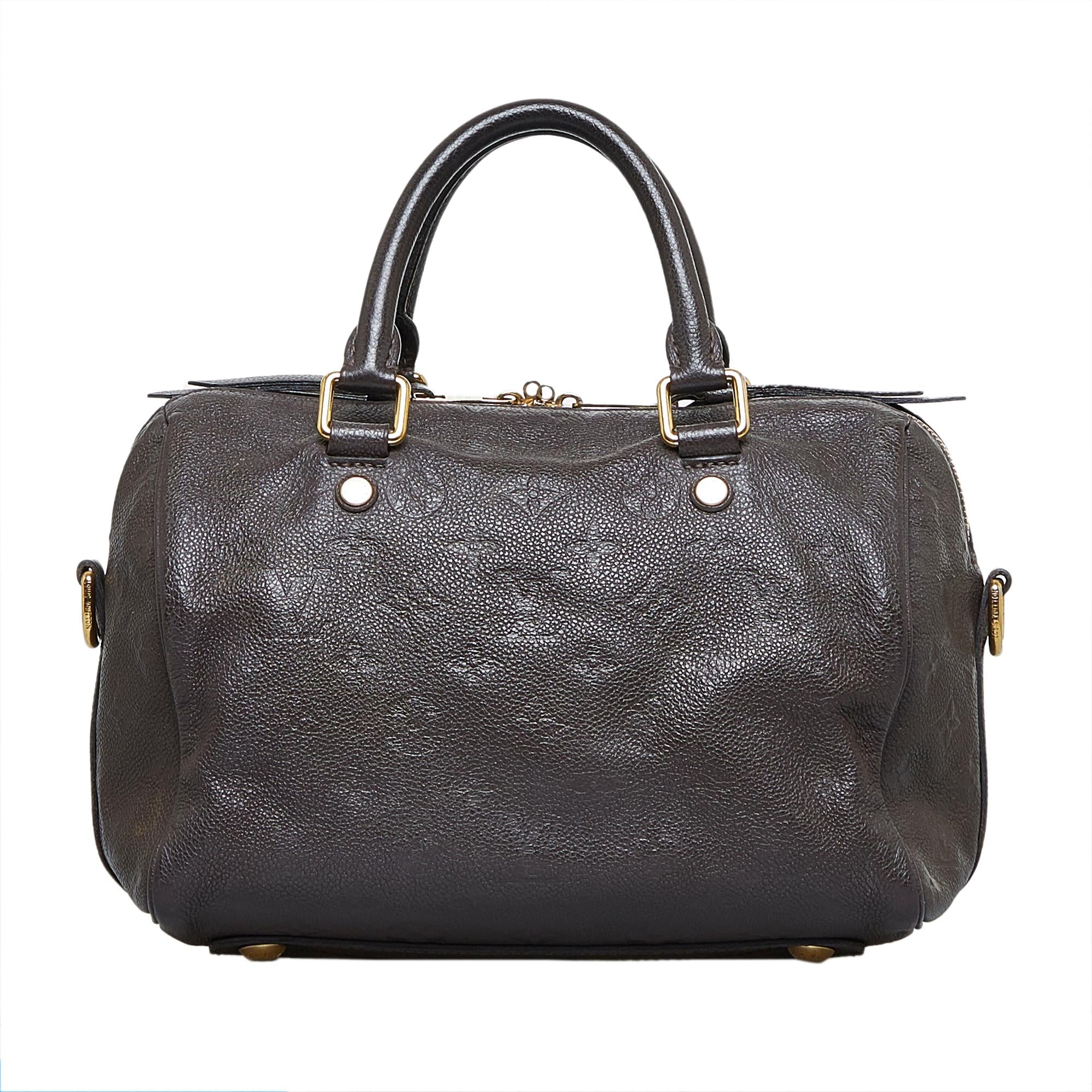 Louis Vuitton Monogram Empreinte Speedy Bandouliere 25 (SHG-VPwwuH)
