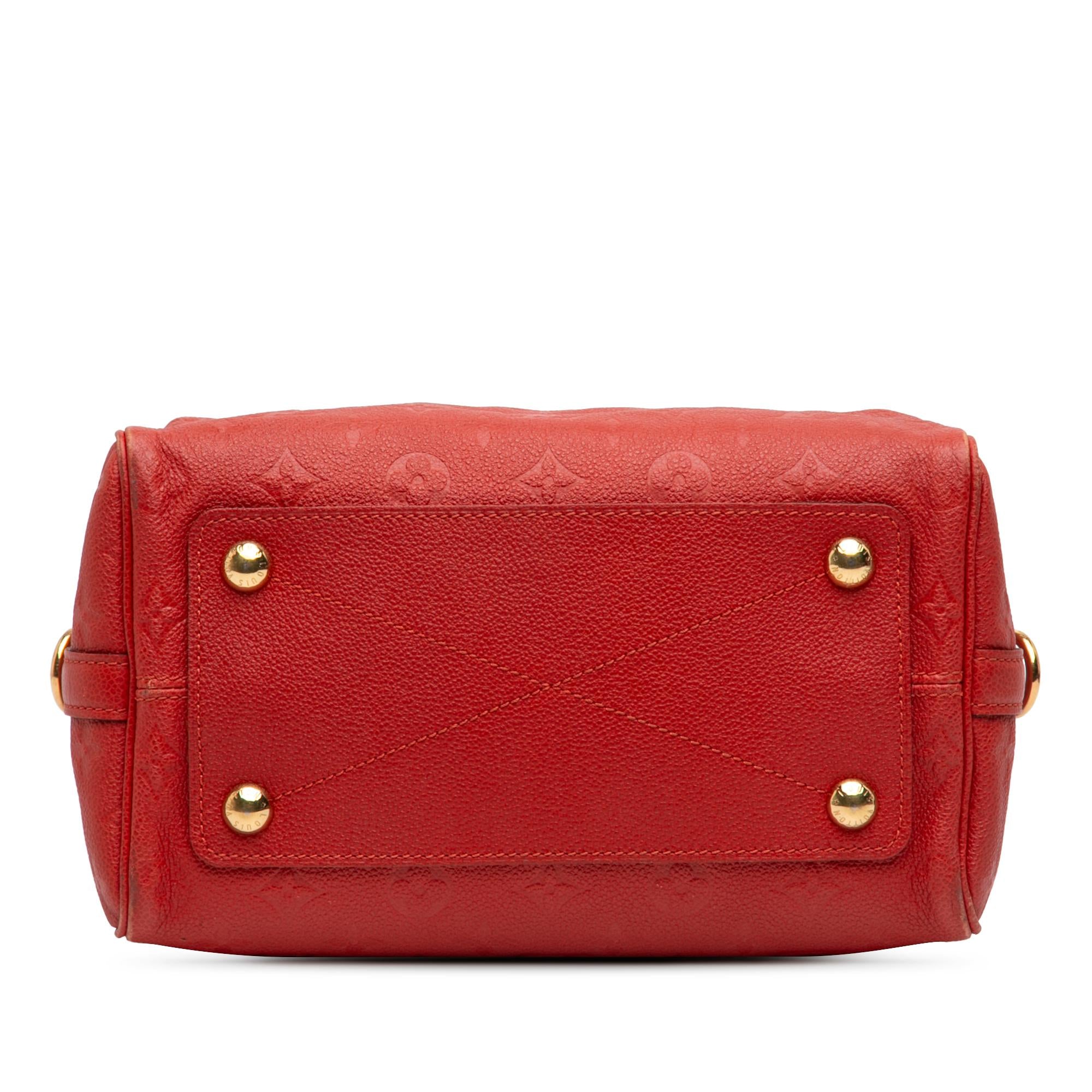 Louis Vuitton Monogram Empreinte Speedy Bandouliere 25