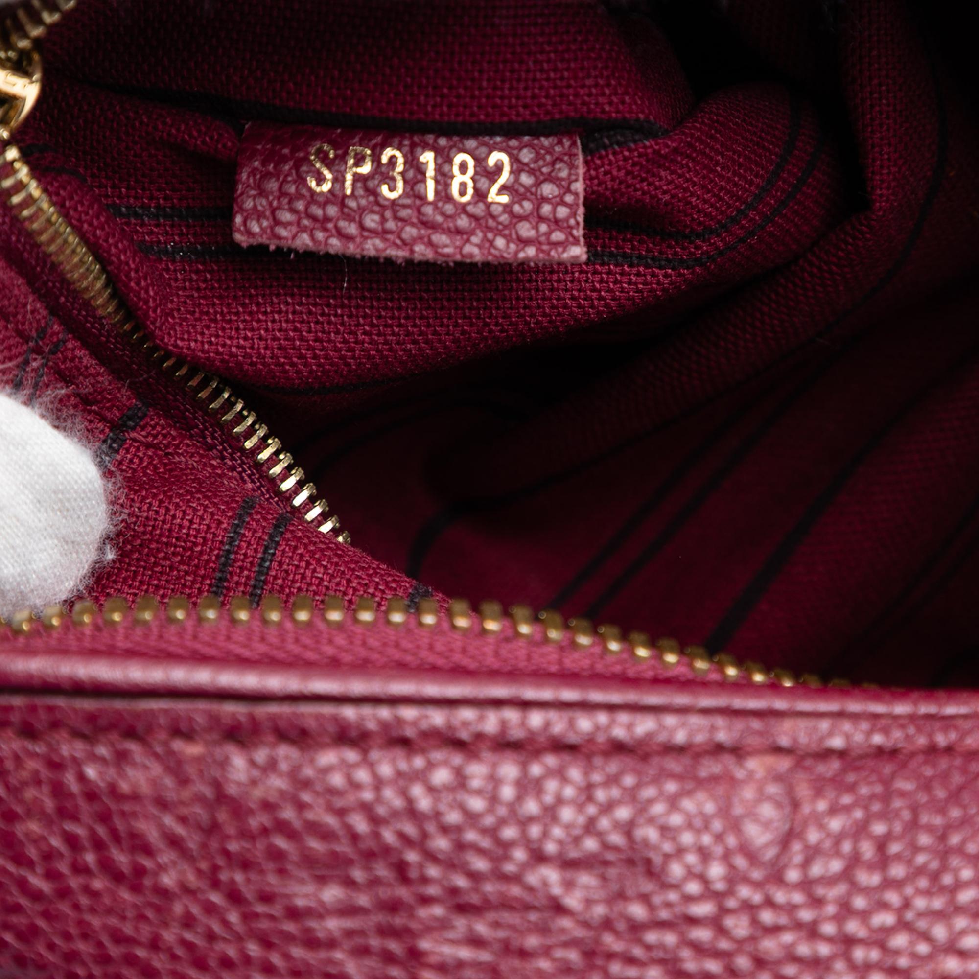 Louis Vuitton Monogram Empreinte Speedy Bandouliere 25