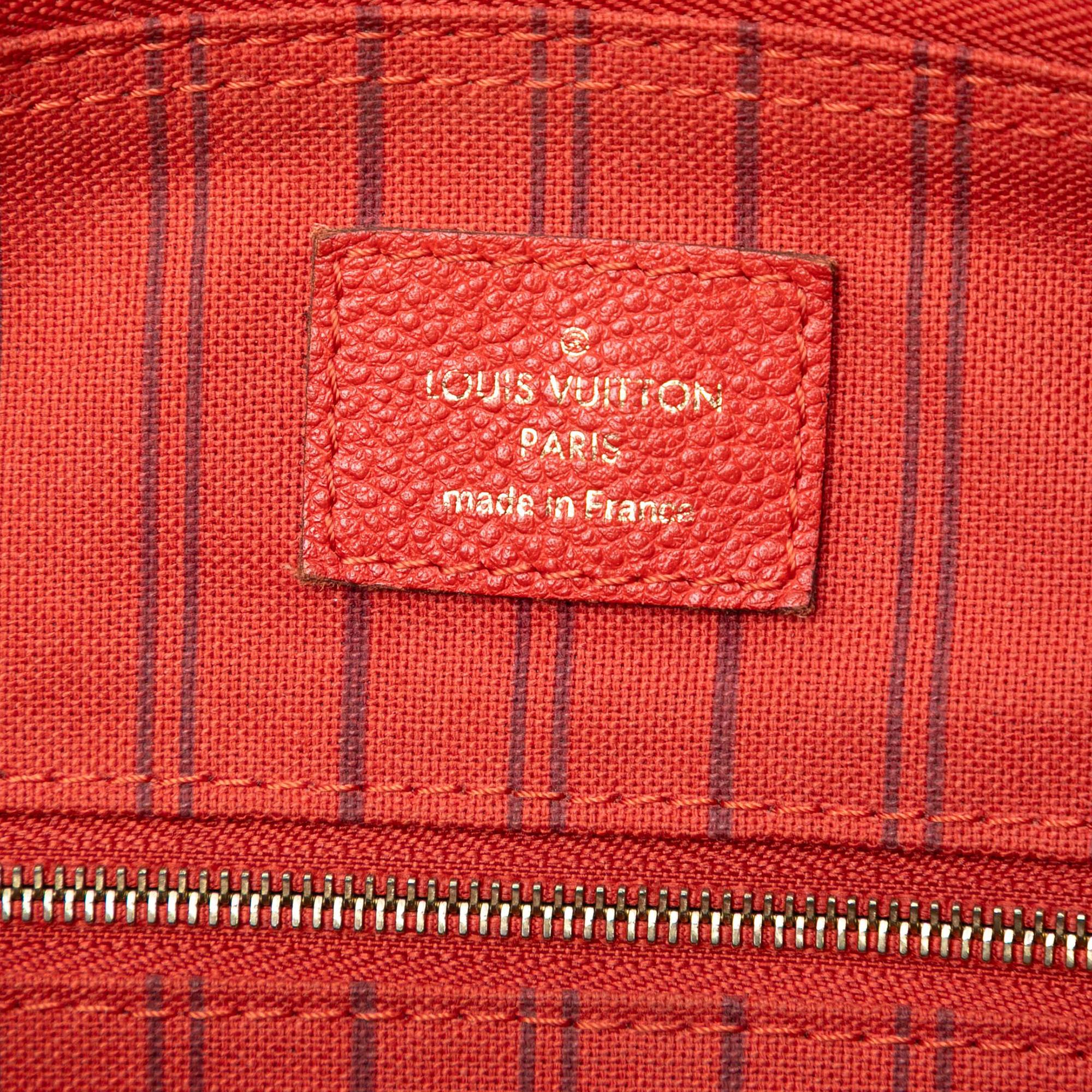 Louis Vuitton Monogram Empreinte Speedy Bandouliere 25
