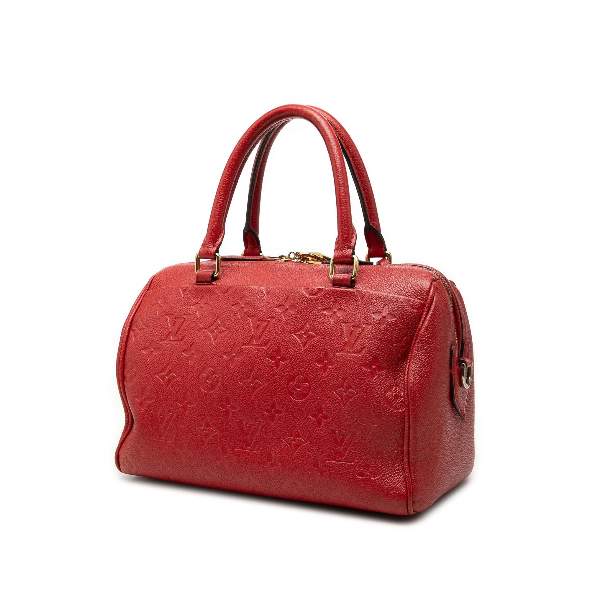 Louis Vuitton Monogram Empreinte Speedy Bandouliere 25