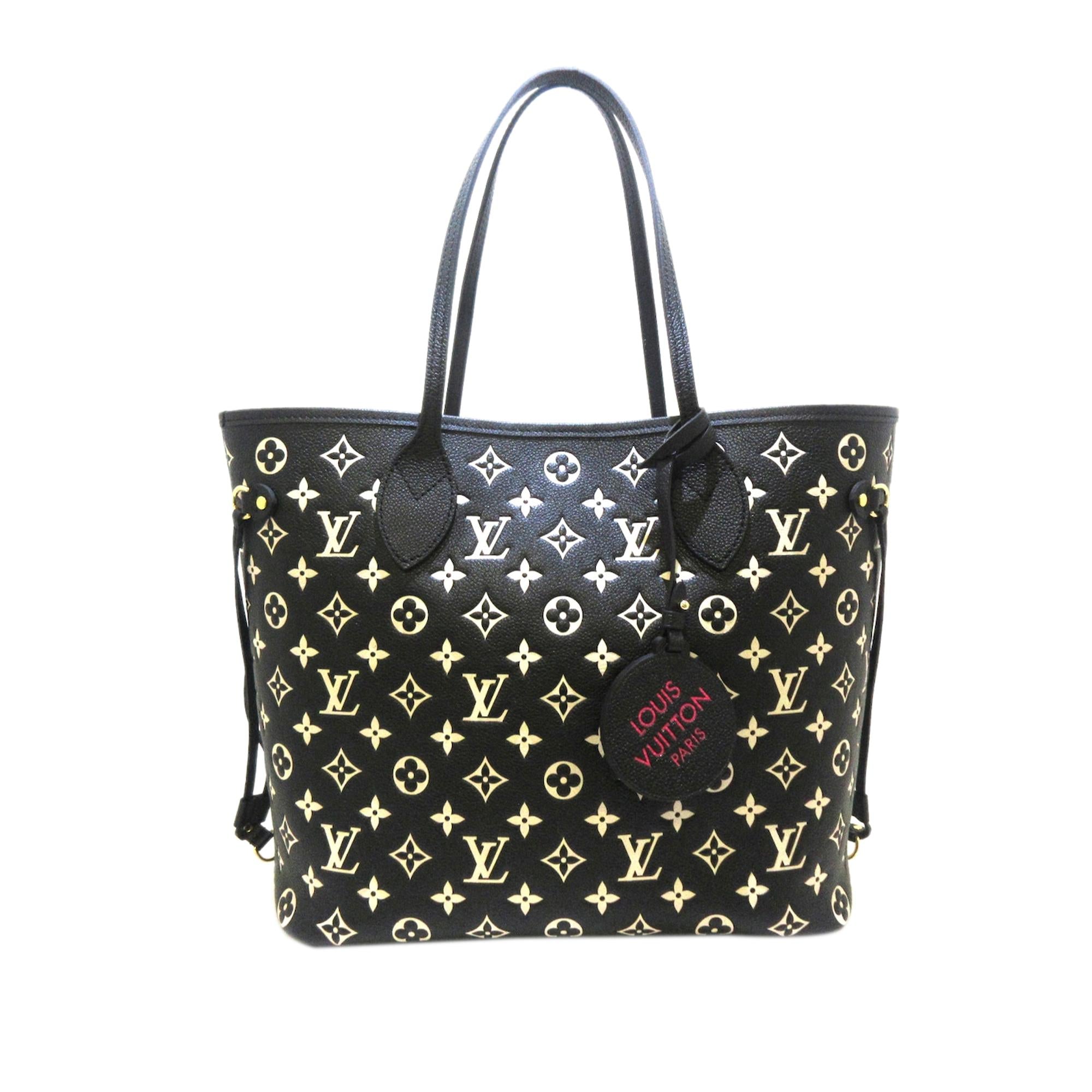 Louis Vuitton Monogram Empreinte Spring In The City Neverfull MM (SHG-7br1QA)