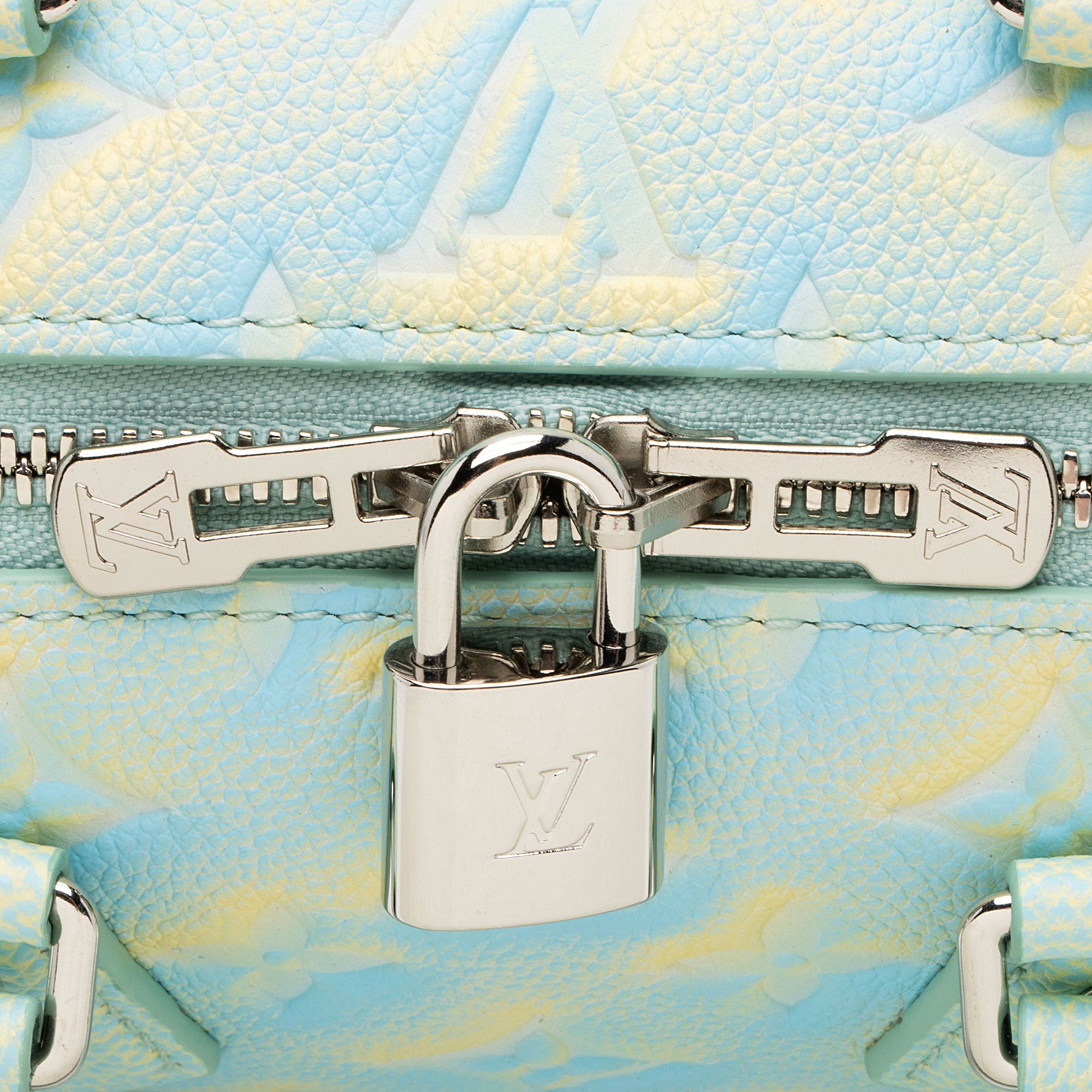 Louis Vuitton Monogram Empreinte Summer Stardust Speedy Bandouliere 20 Satchel (SHF-zGGIBN)