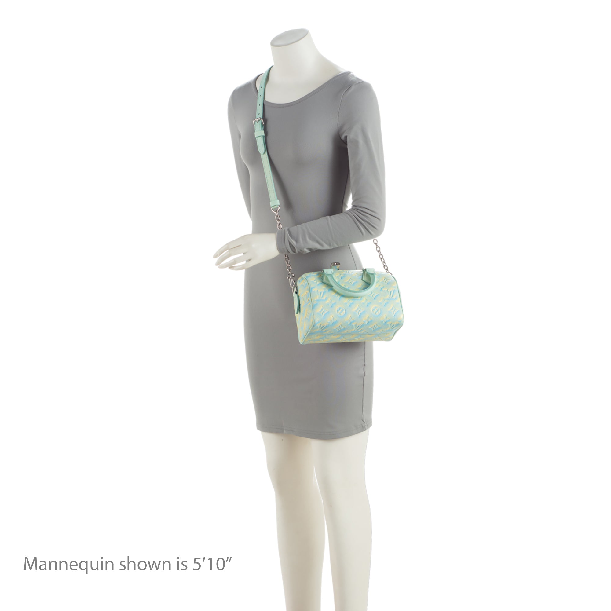 Louis Vuitton Monogram Empreinte Summer Stardust Speedy Bandouliere 20 Satchel (SHF-zGGIBN)