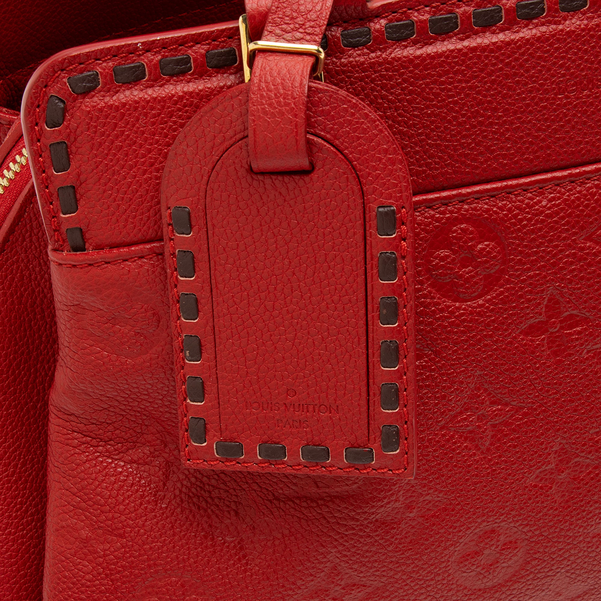 Louis Vuitton Monogram Empreinte Vosges MM Satchel (SHF-DdR2D0)