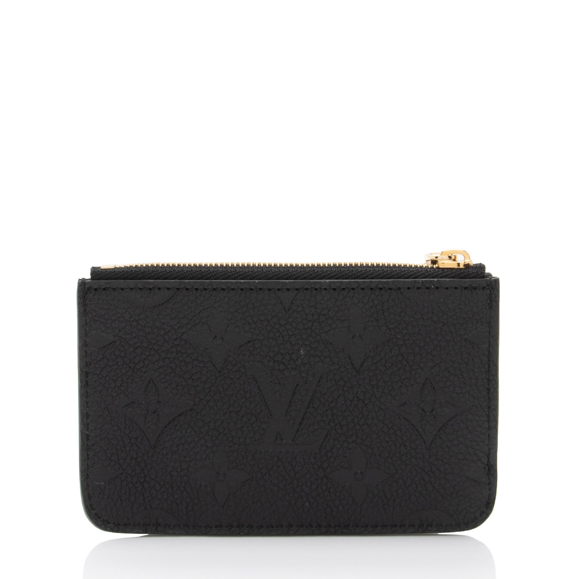 Louis Vuitton Monogram Empreinte Zipped Romy Card Holder (SHF-VQ0kBn)