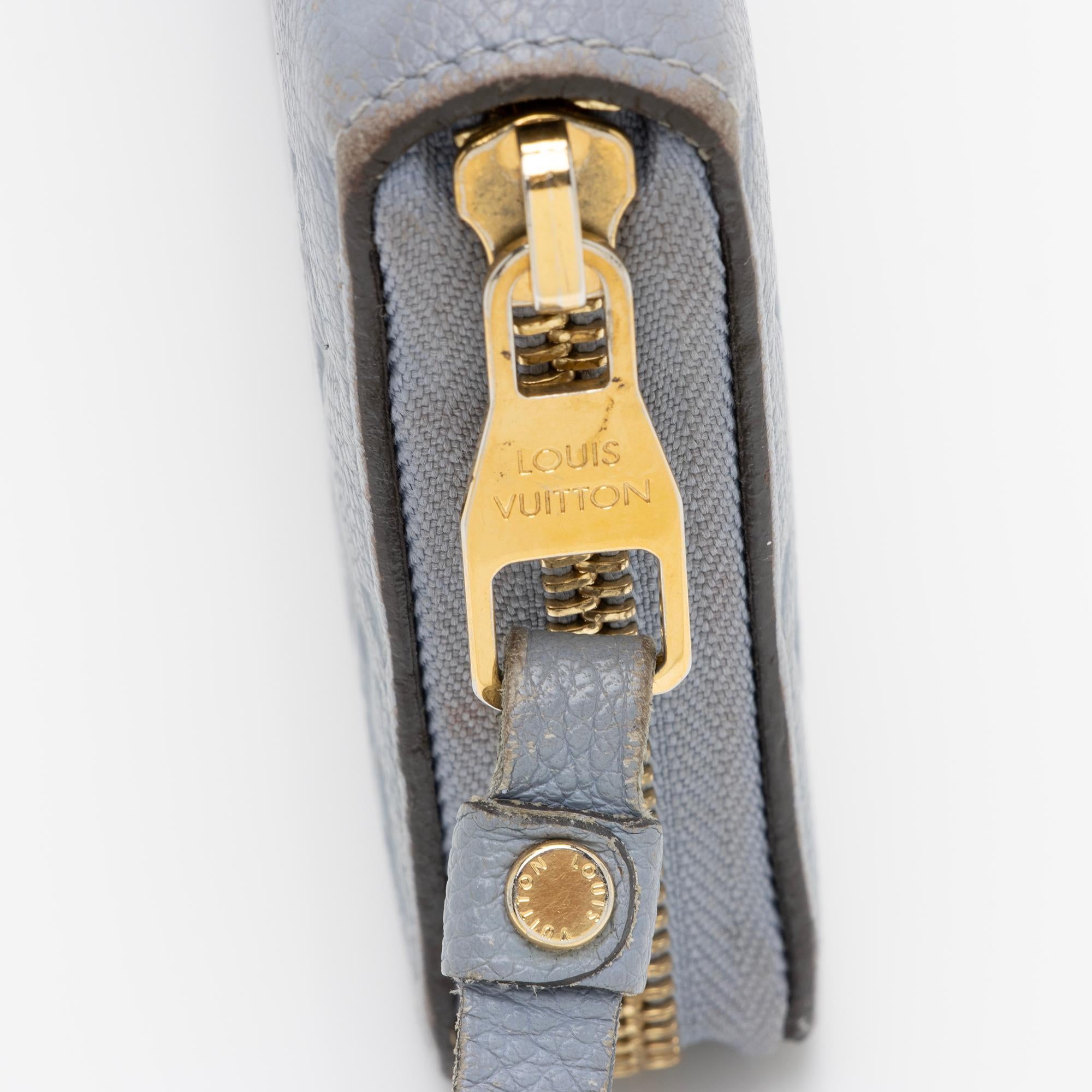 Louis Vuitton Monogram Empreinte Zippy Wallet (SHF-23849)