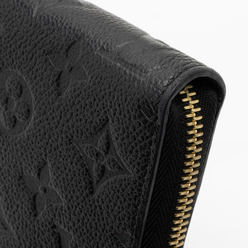 Louis Vuitton Monogram Empreinte Zippy Wallet (SHF-2atCy5)
