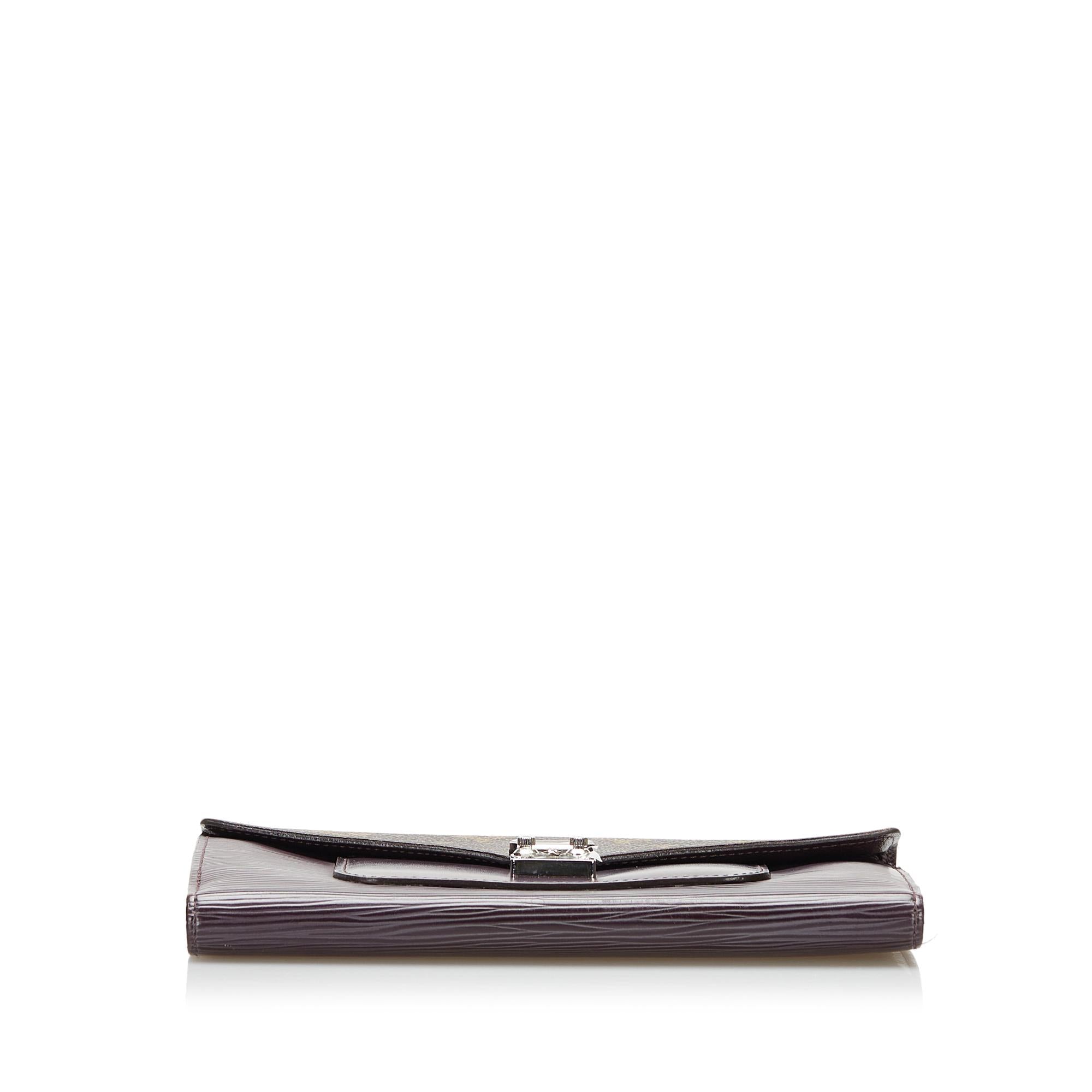 Louis Vuitton Monogram Epi Marie-Rose Wallet (SHG-37024)