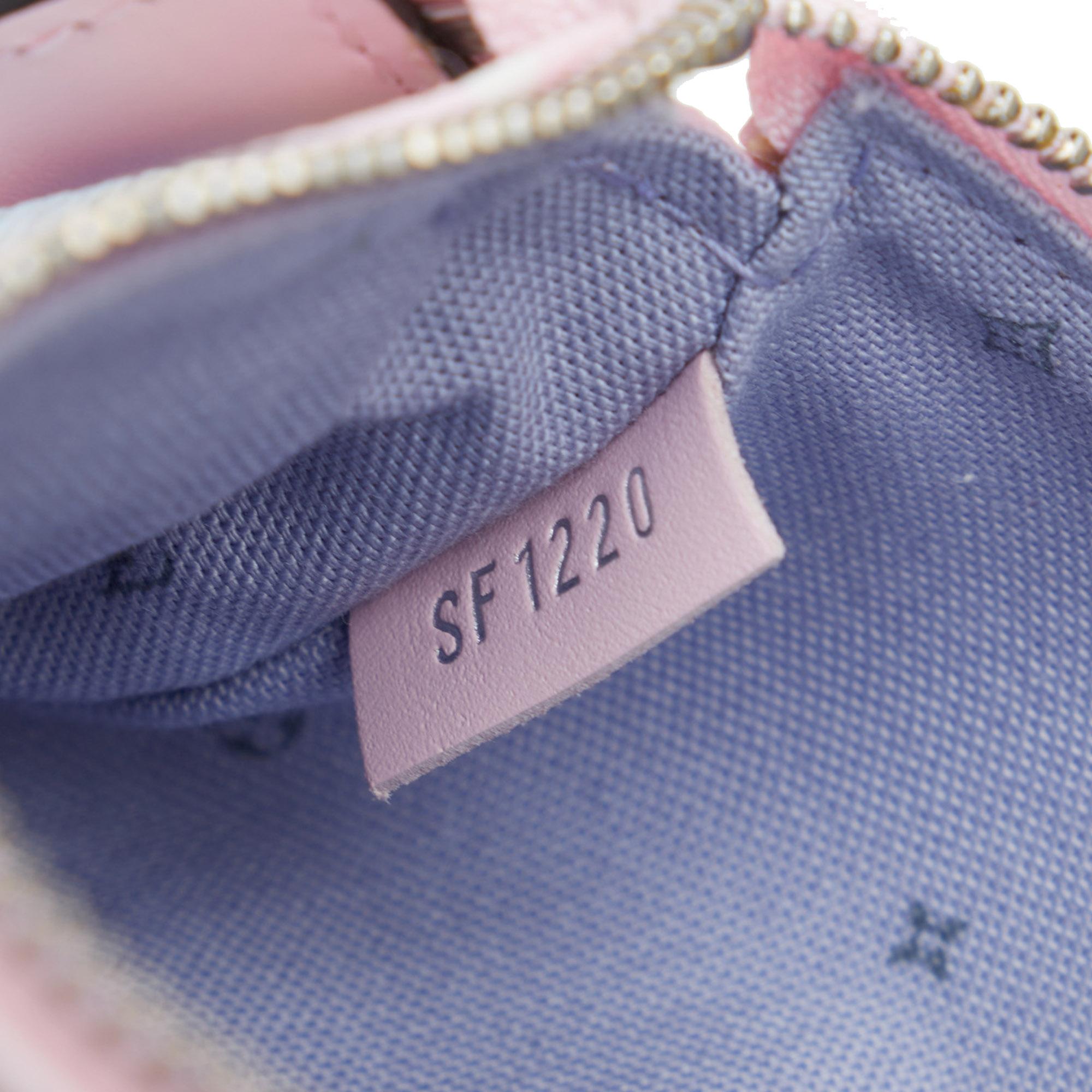 Louis Vuitton Monogram Escale Mini Pochette Accessoires (SHG-AjM93u)