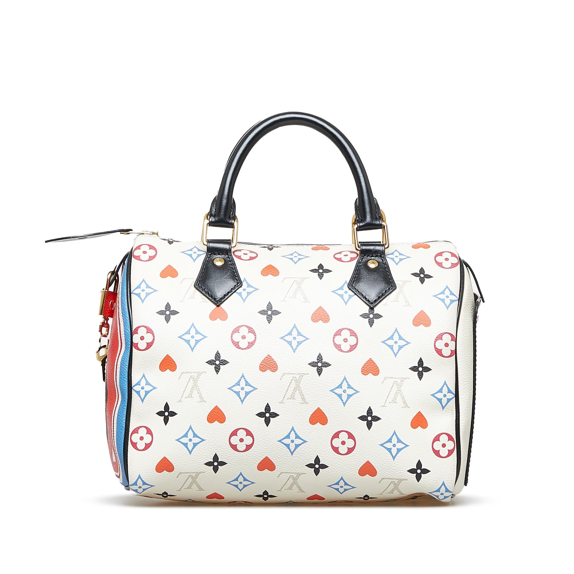 Louis Vuitton Monogram Game On Speedy Bandouliere 25
