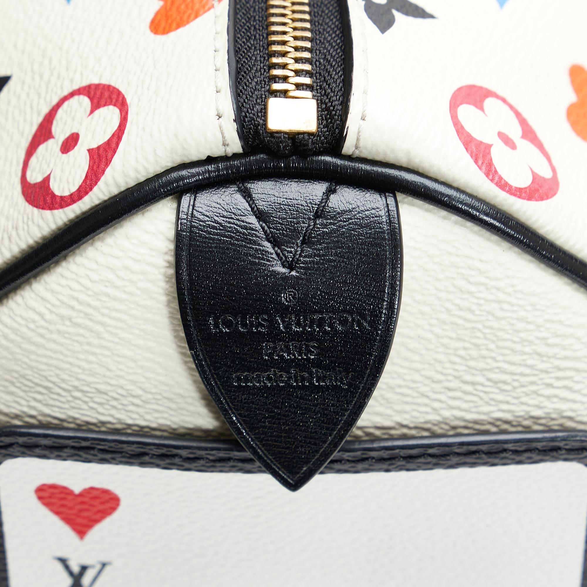 Louis Vuitton Monogram Game On Speedy Bandouliere 25