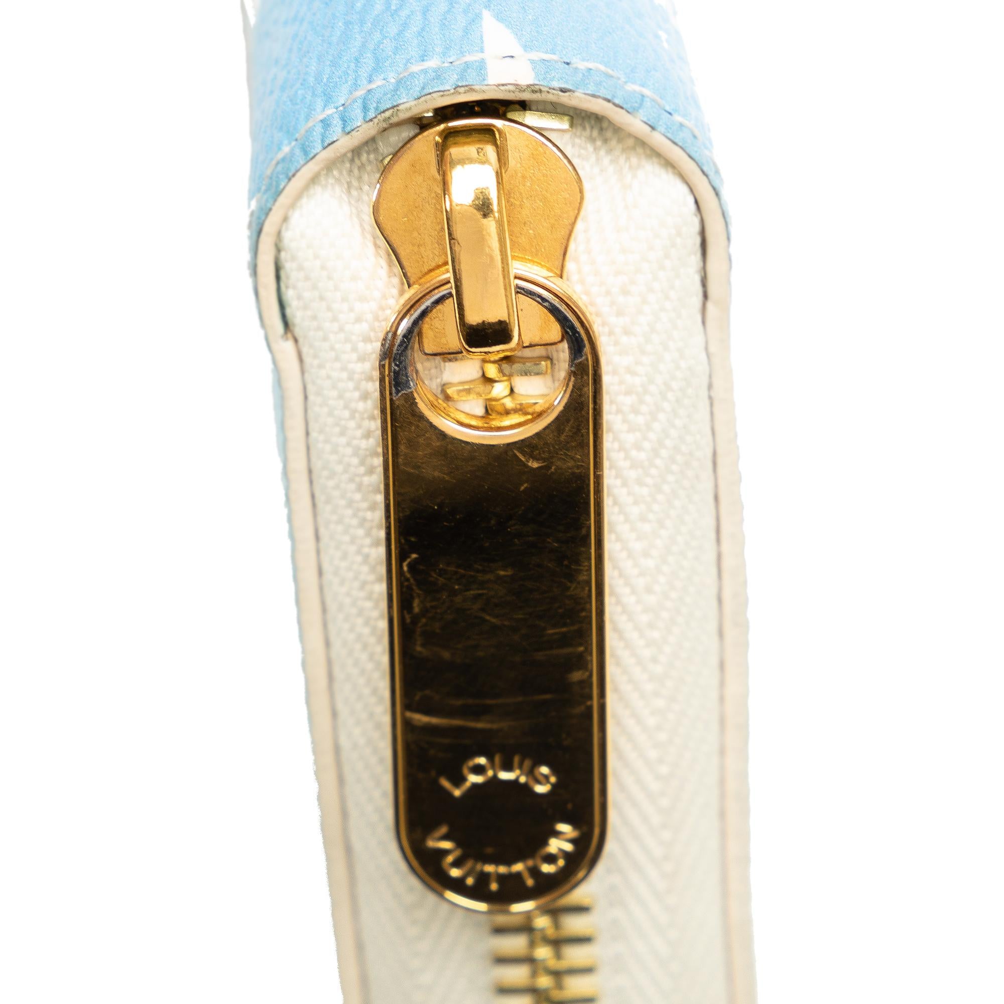 Louis Vuitton Monogram Giant By The Pool Zippy Wallet