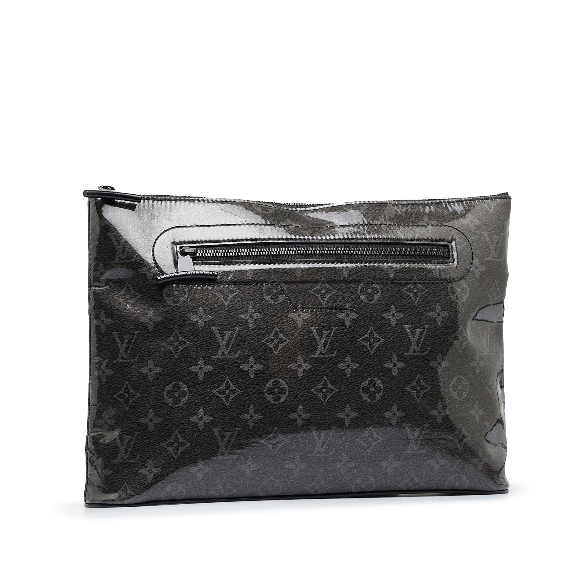 Louis Vuitton Monogram Glaze Pochette Cosmos (SHG-bQlYbB)