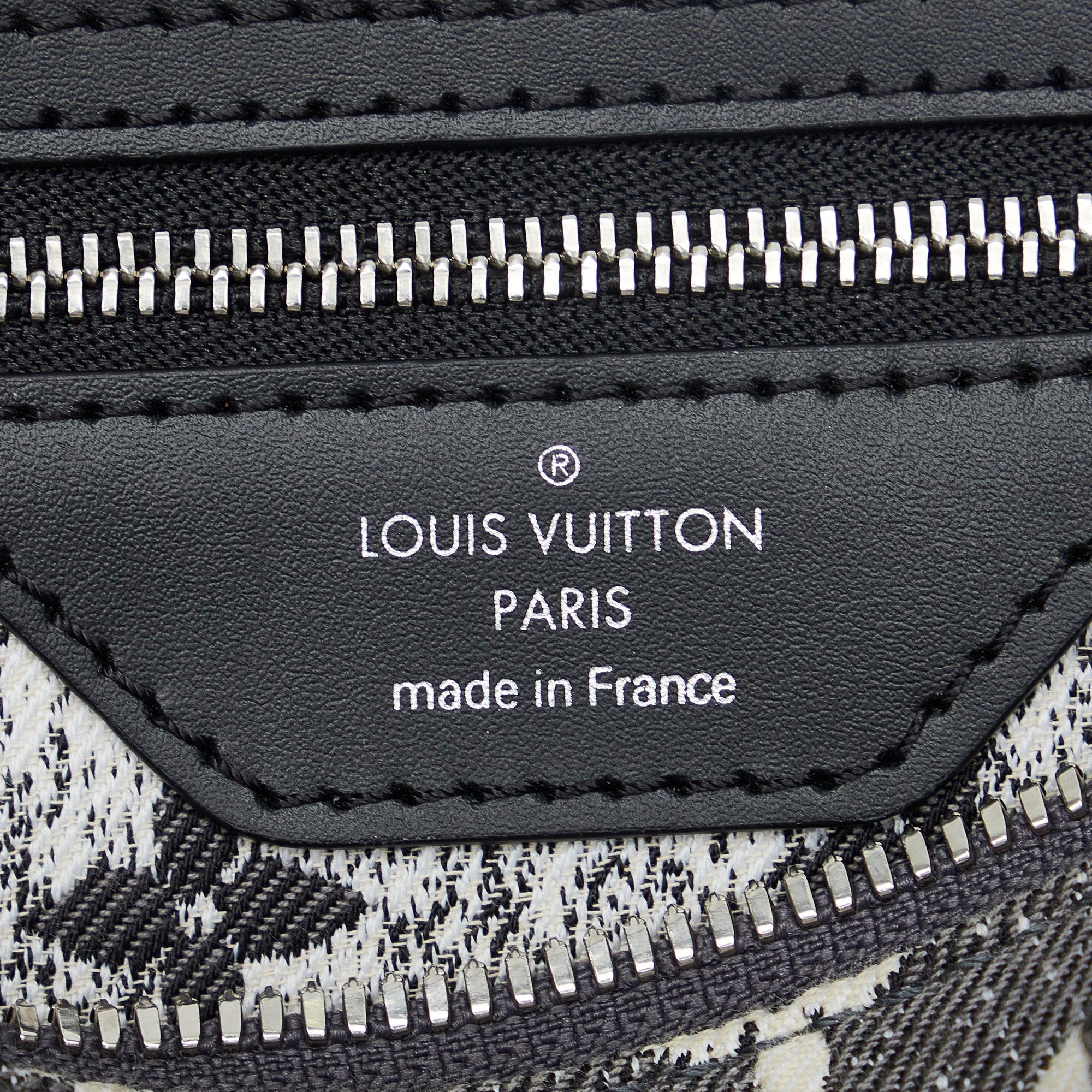 Louis Vuitton Monogram Jacquard Denim Speedy Bandouliere 25 (SHG-F17z6J)