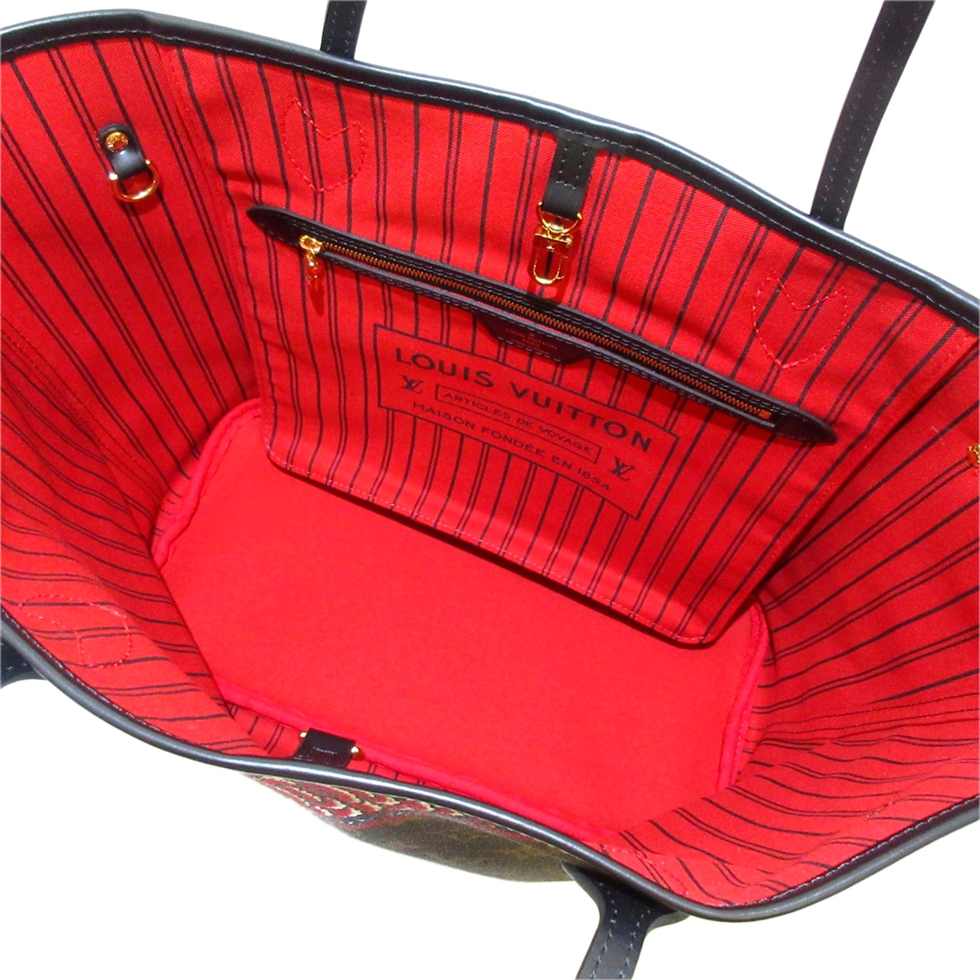 Louis Vuitton Monogram Kabuki Neverfull MM (SHG-34813)