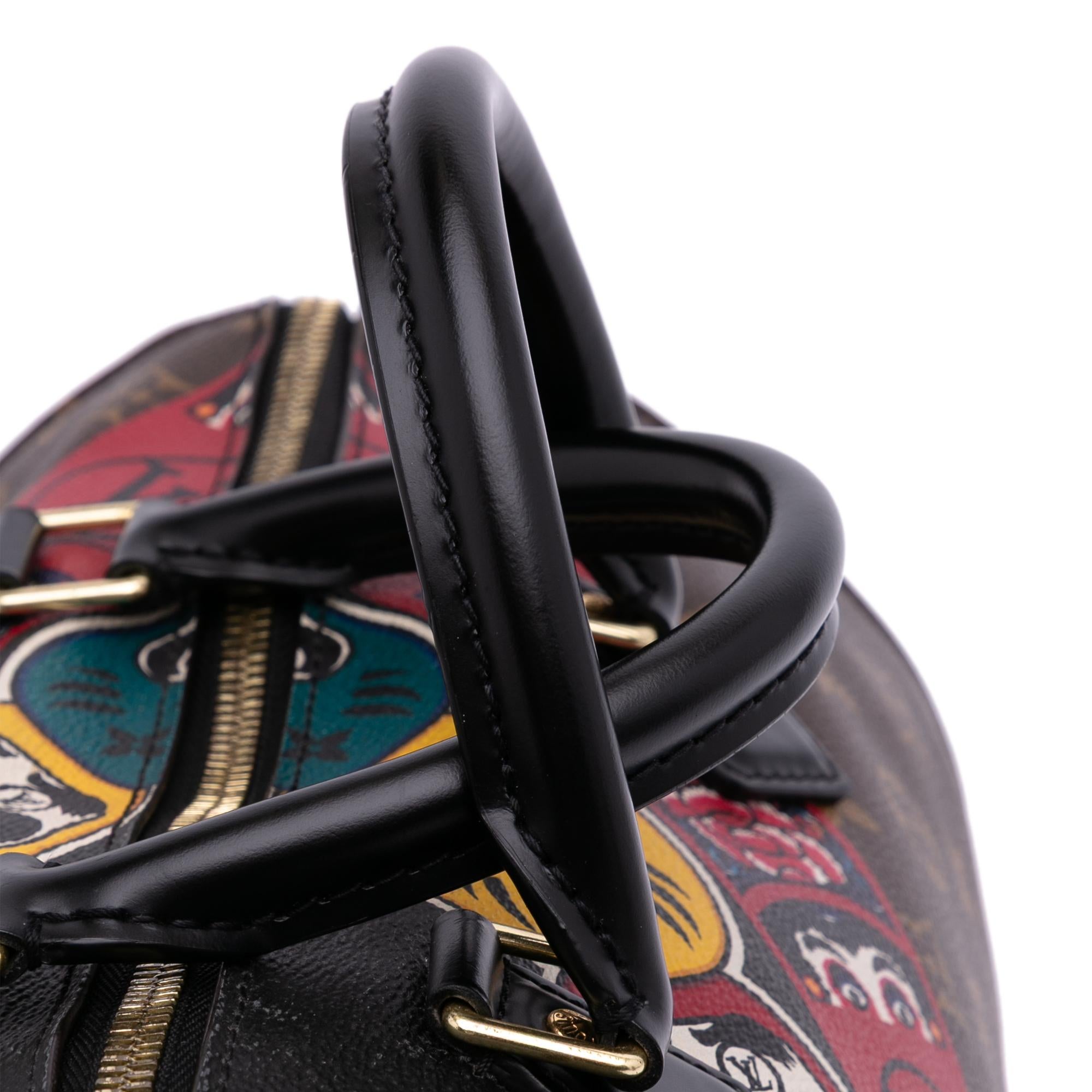 Louis Vuitton Monogram Kabuki Speedy 30