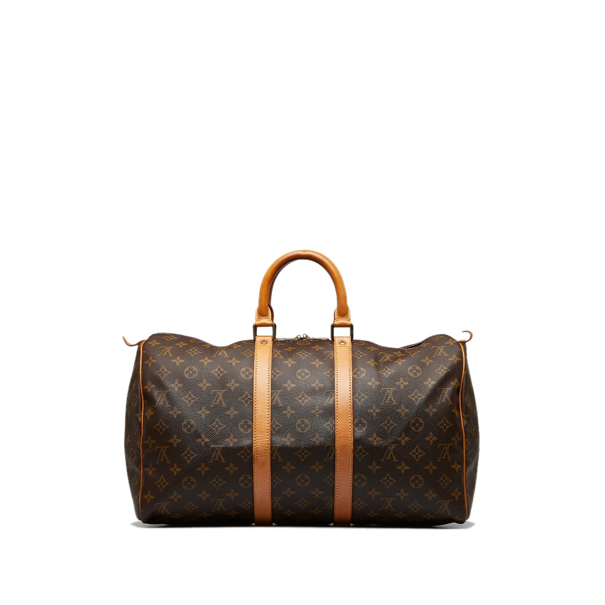 Louis Vuitton Monogram Keepall 45 (SHG-fuIExD)